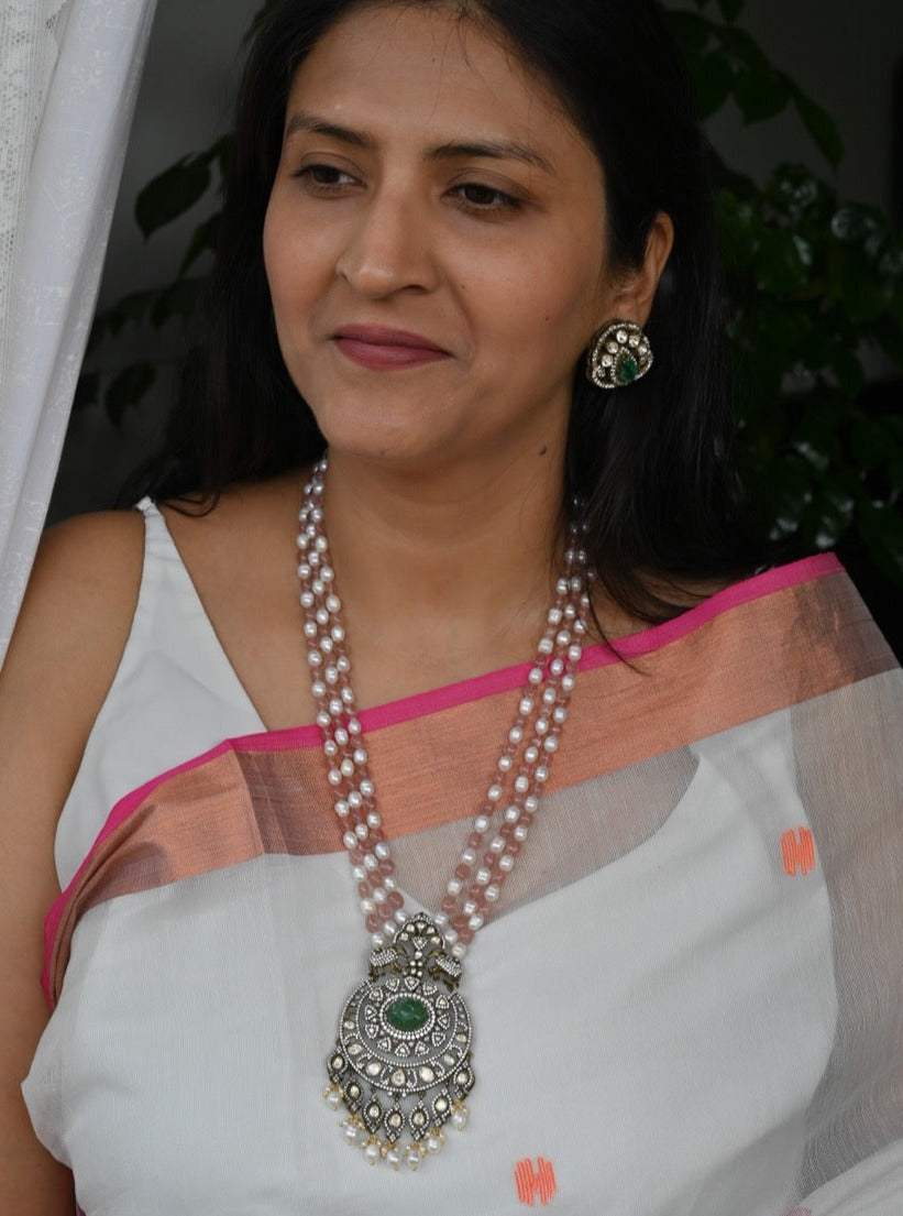 Nayantara Polki Pendant Necklace