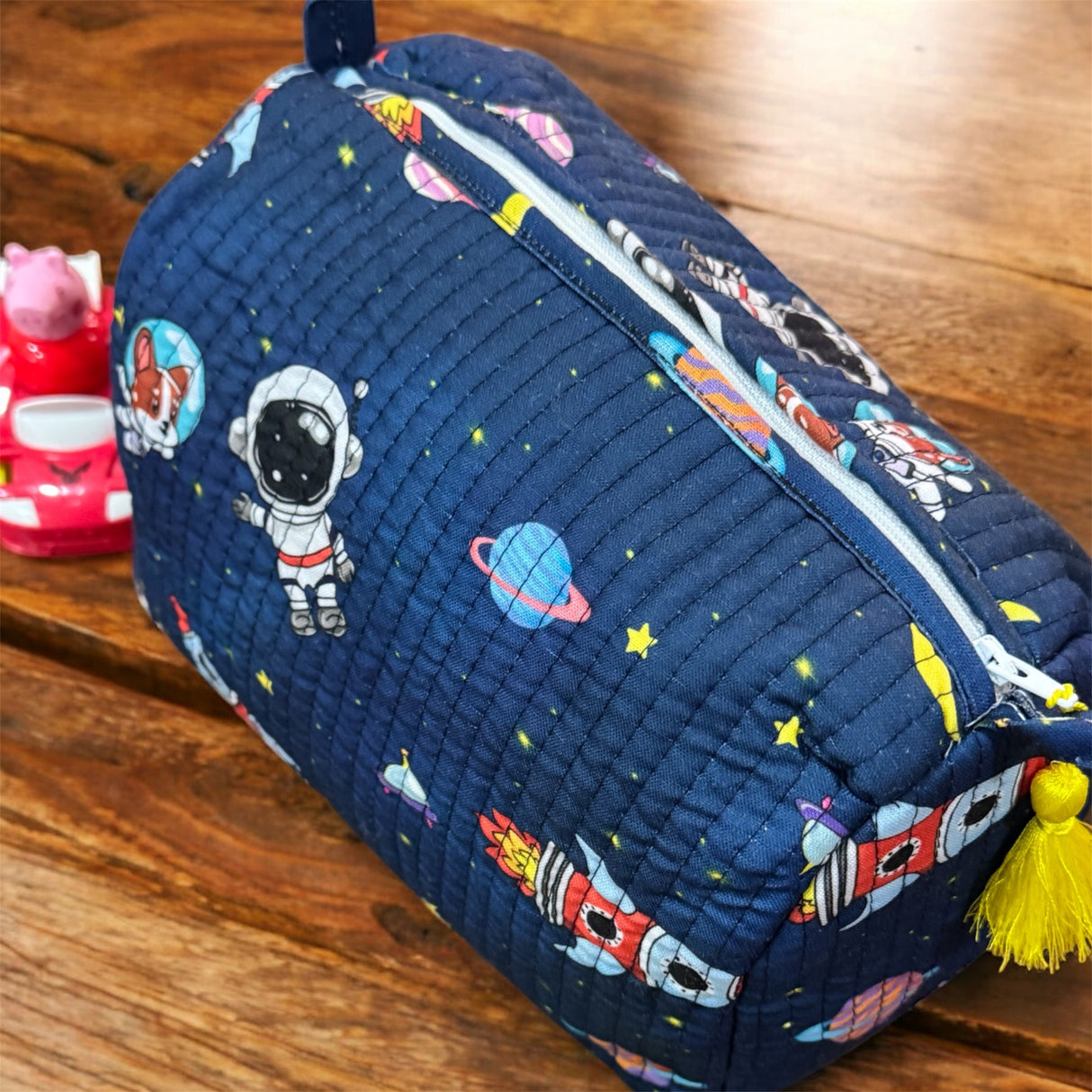 LARGE Multipurpose Quilted Pouch/ Bag