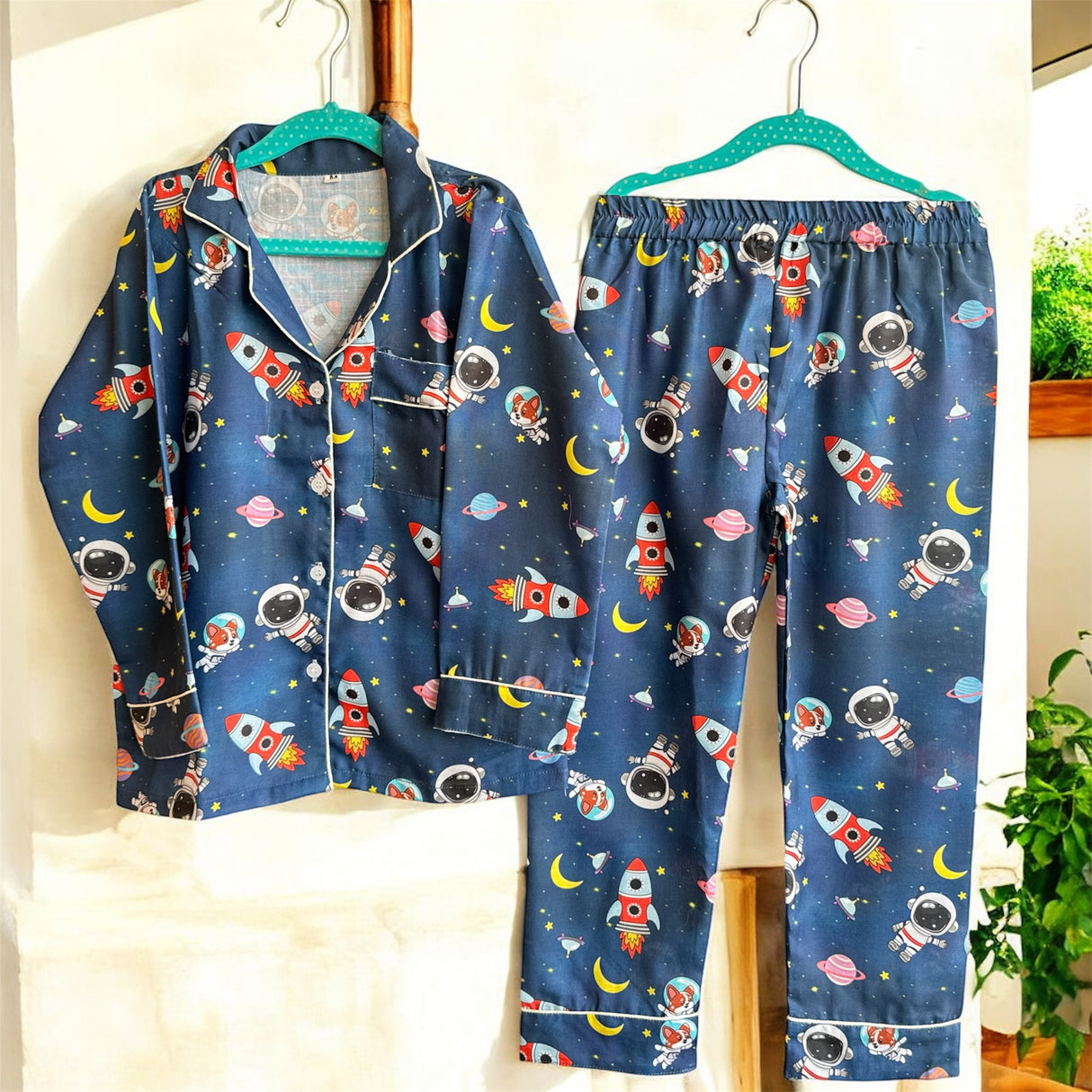 Space Kids Nightsuit Set
