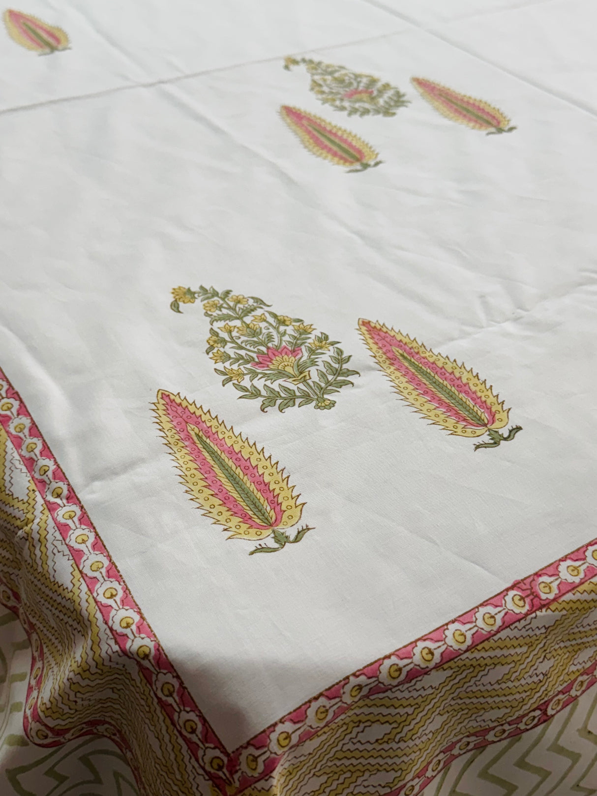 Blockprint Cotton Bedsheet