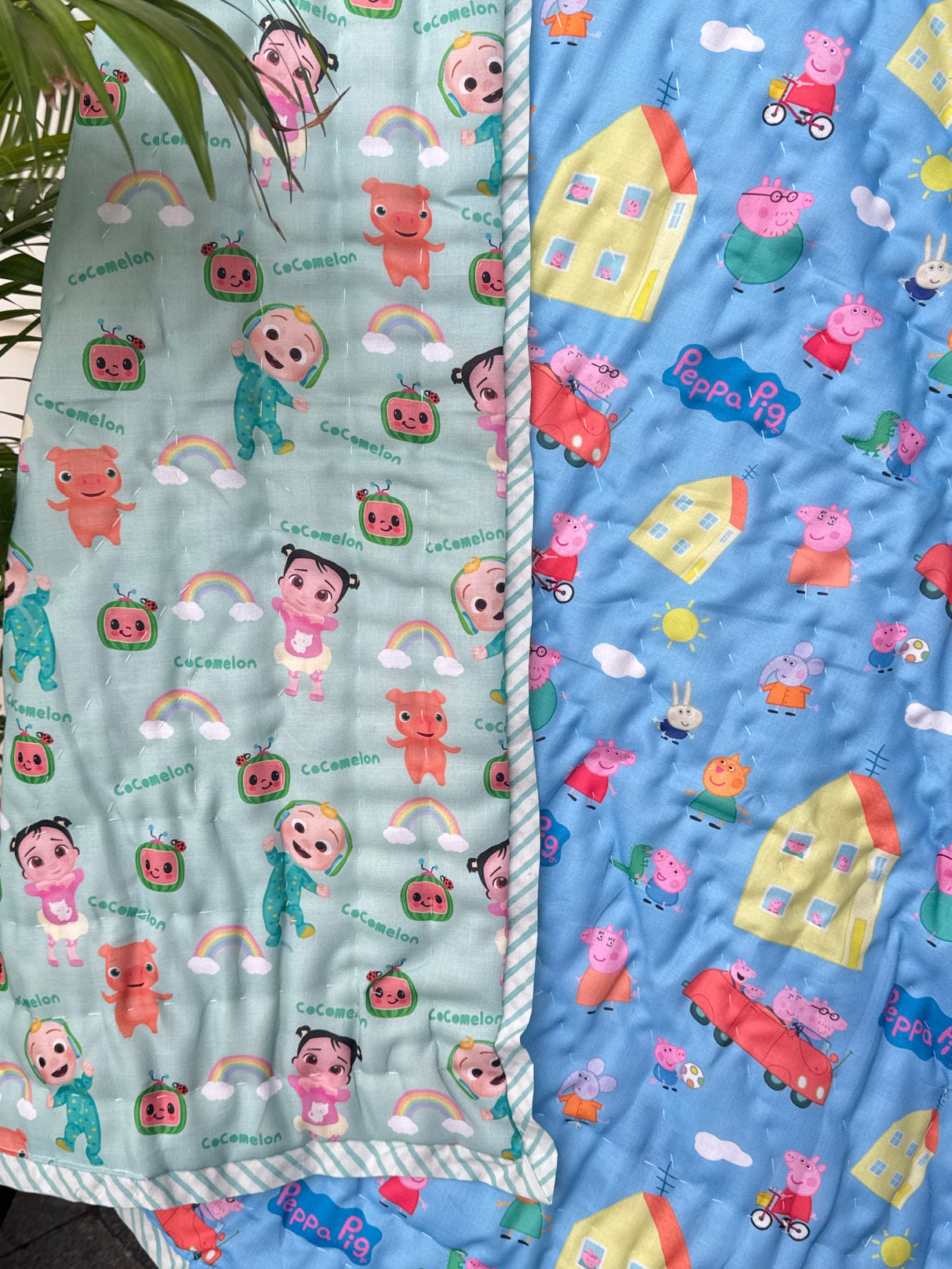 Peppa Pig Cocomelon Kids Quilt