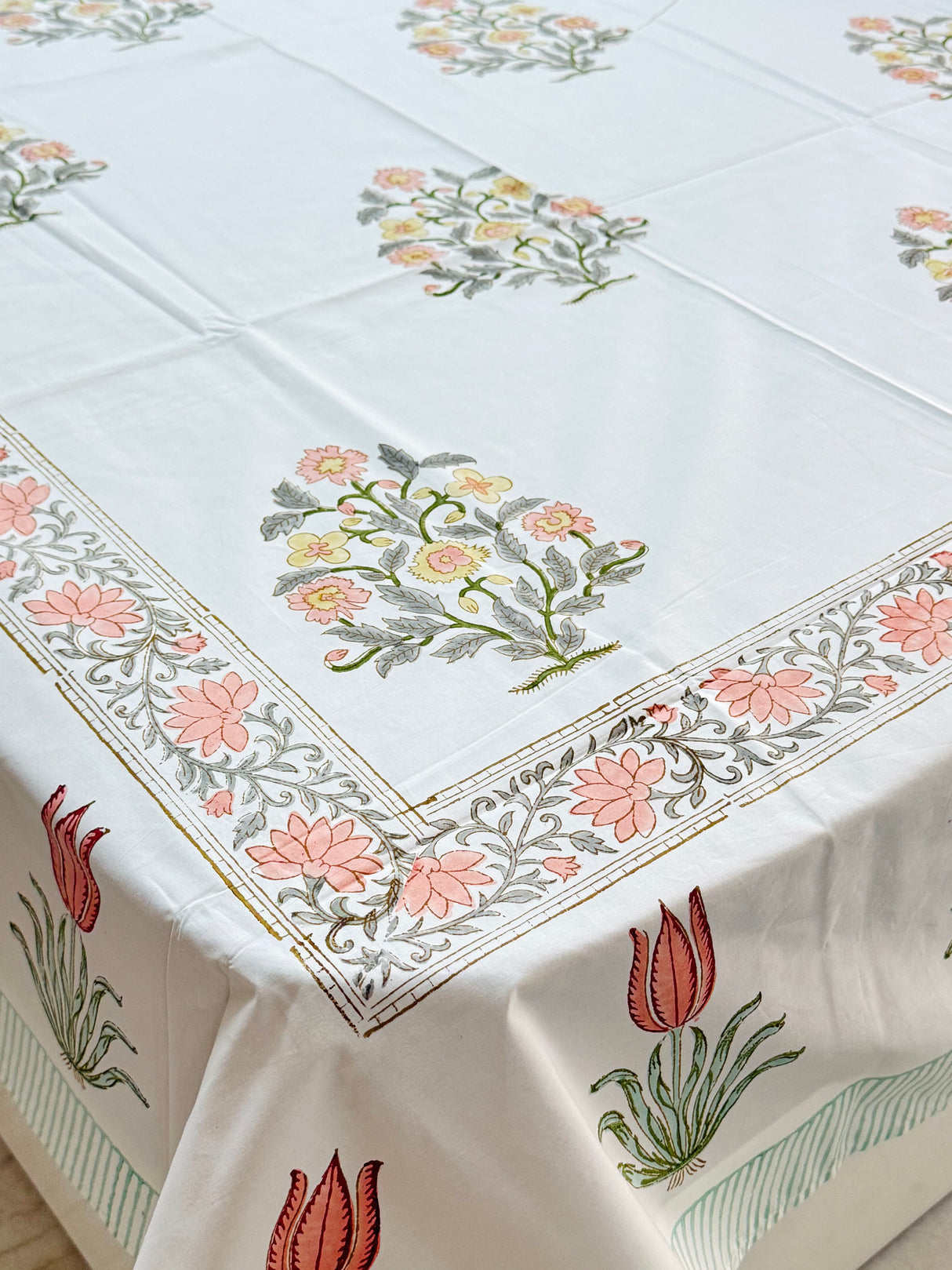 Blockprint Cotton Bedsheet