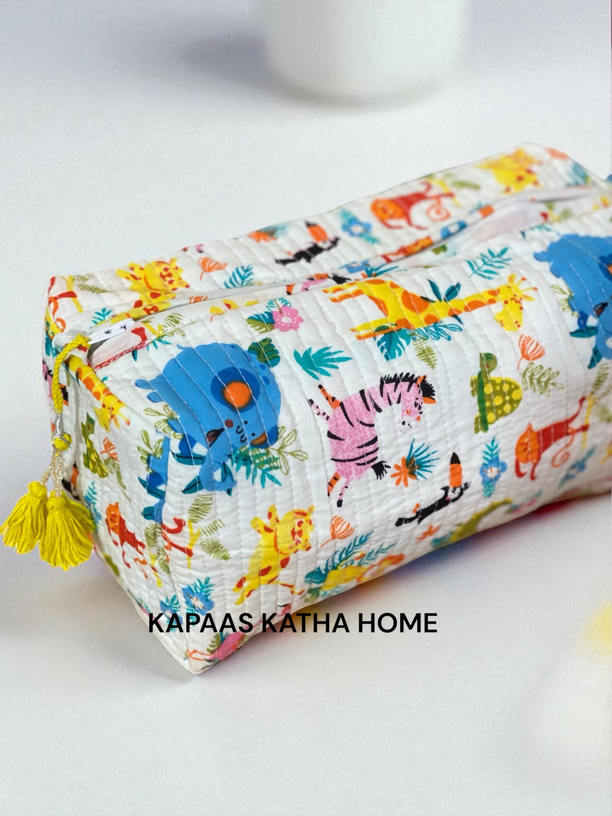 Jungle Animals LARGE Pouch