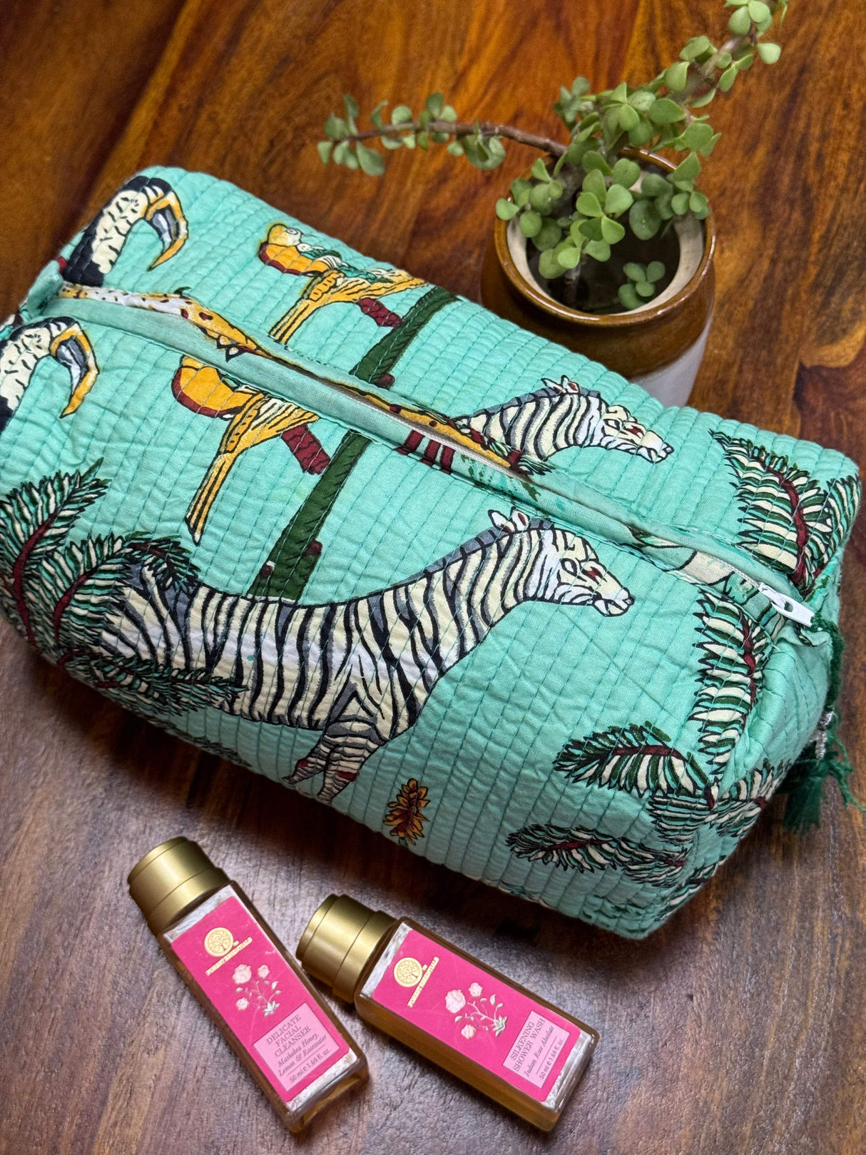 LARGE Multipurpose Quilted Pouch/ Bag