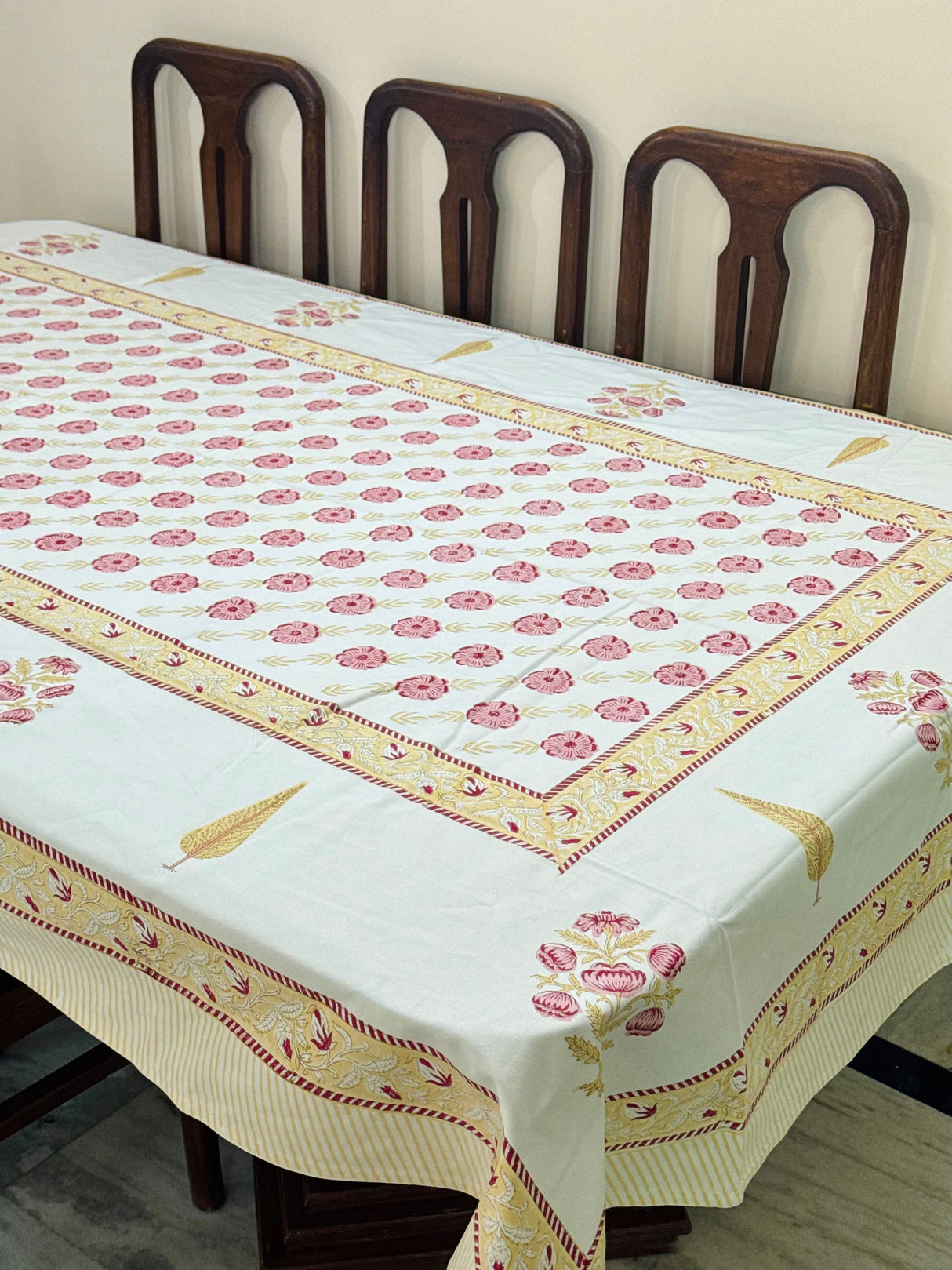 Blockprint Table Cloth 8 Seater (108*60 inches)