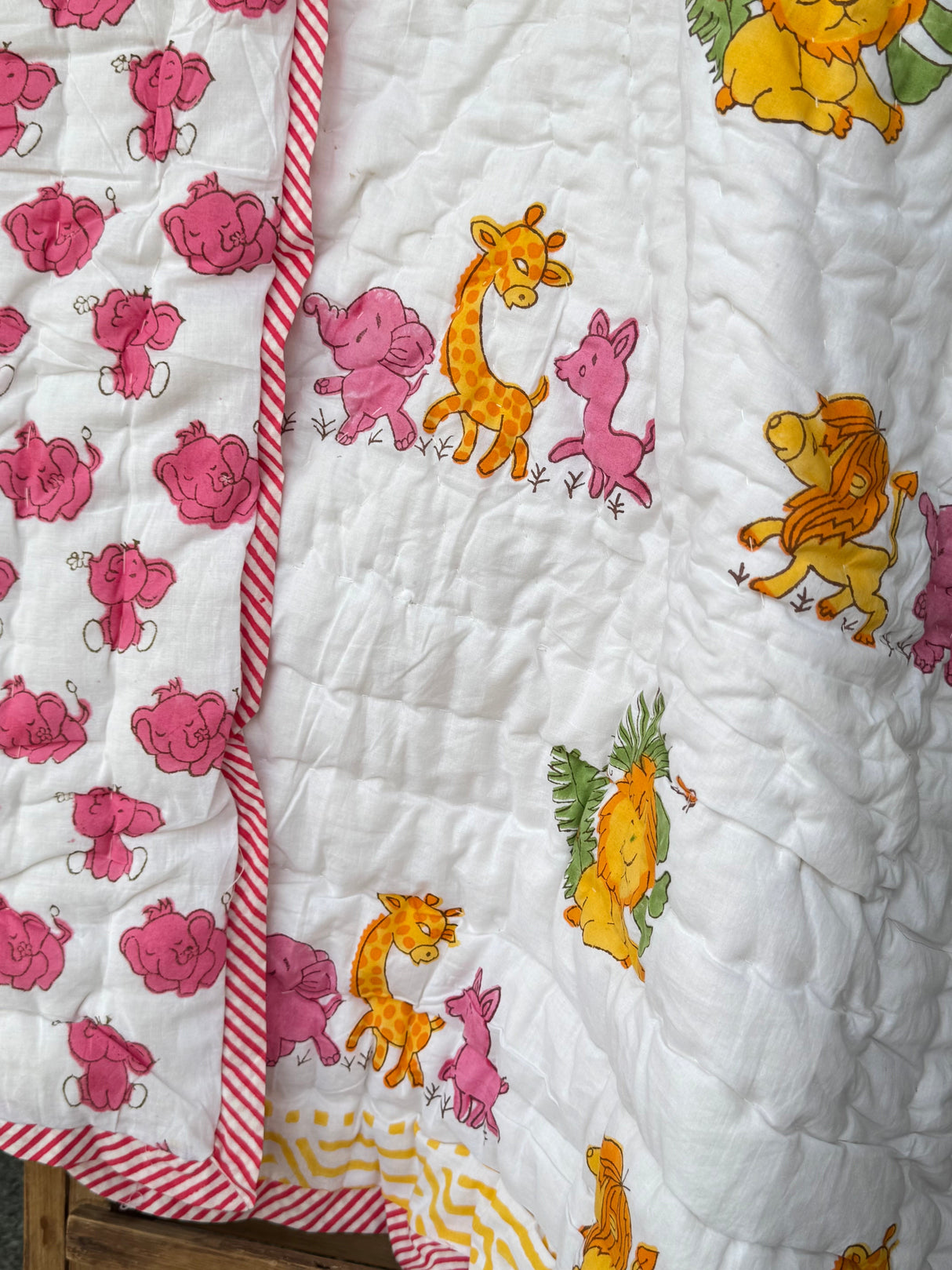 Jungle Safari Quilt Blockprint