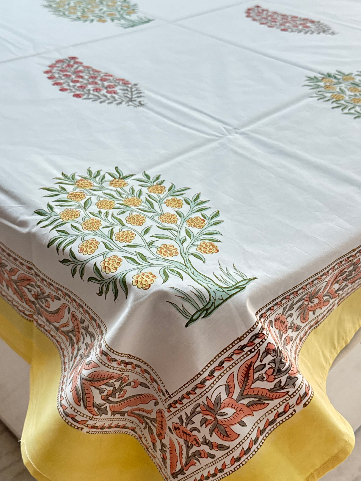 Blockprint Cotton Bedsheet