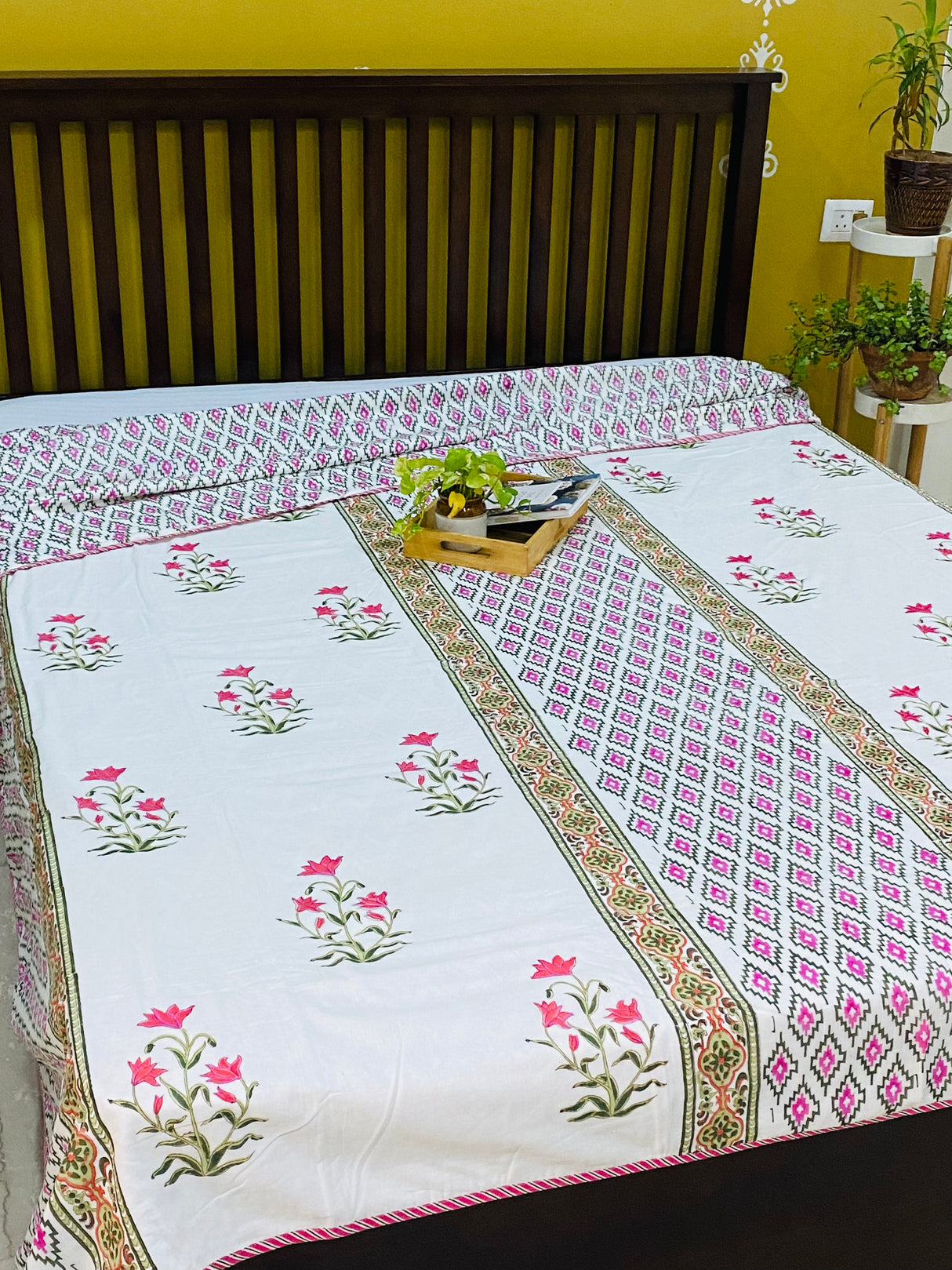 Blockprint Cotton Dohar