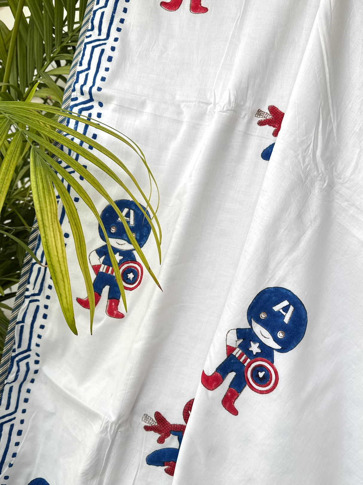 Spiderman Captain America- Layered Kids Blanket