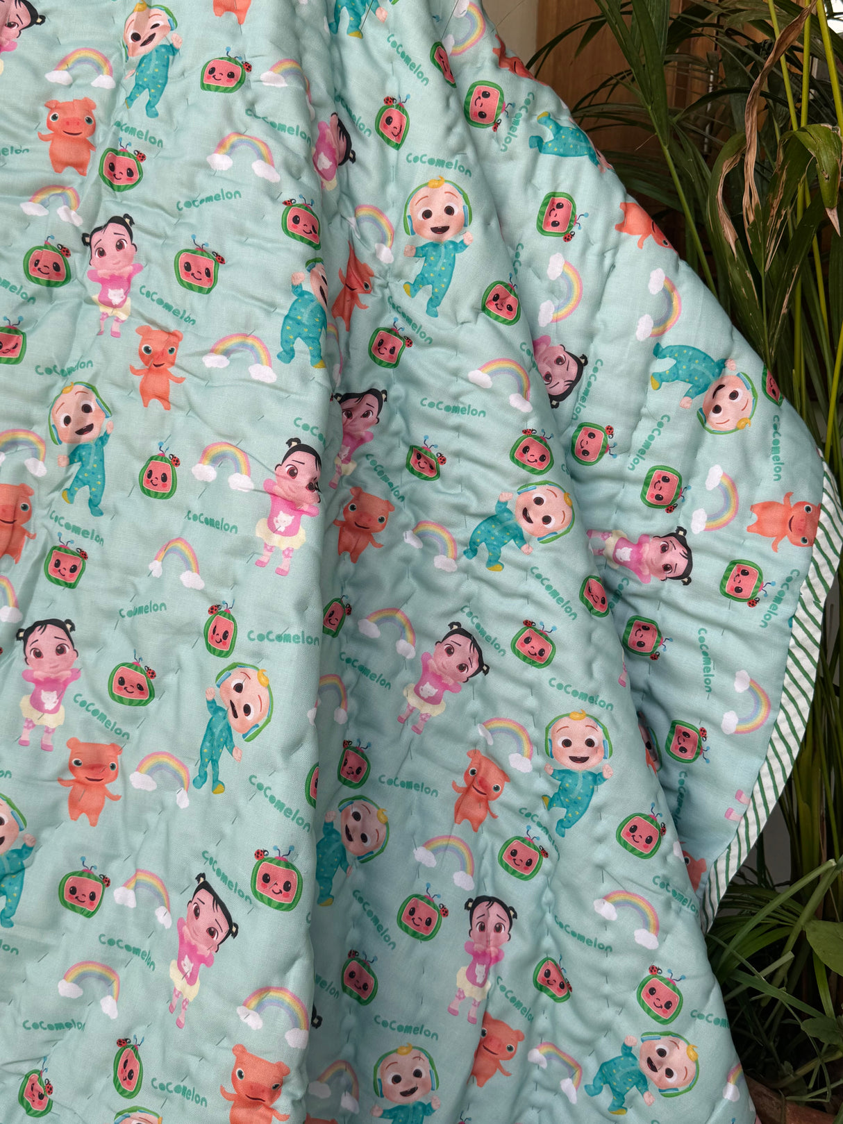 Peppa Pig Cocomelon Kids Quilt