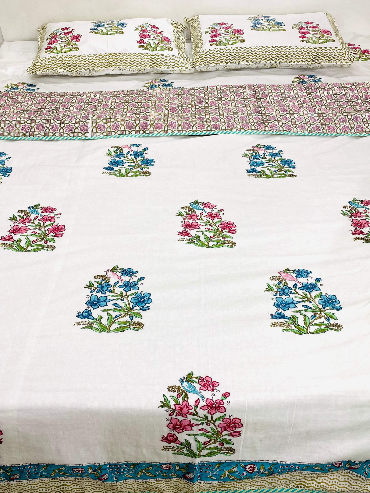 Blockprint Cotton  Dohar