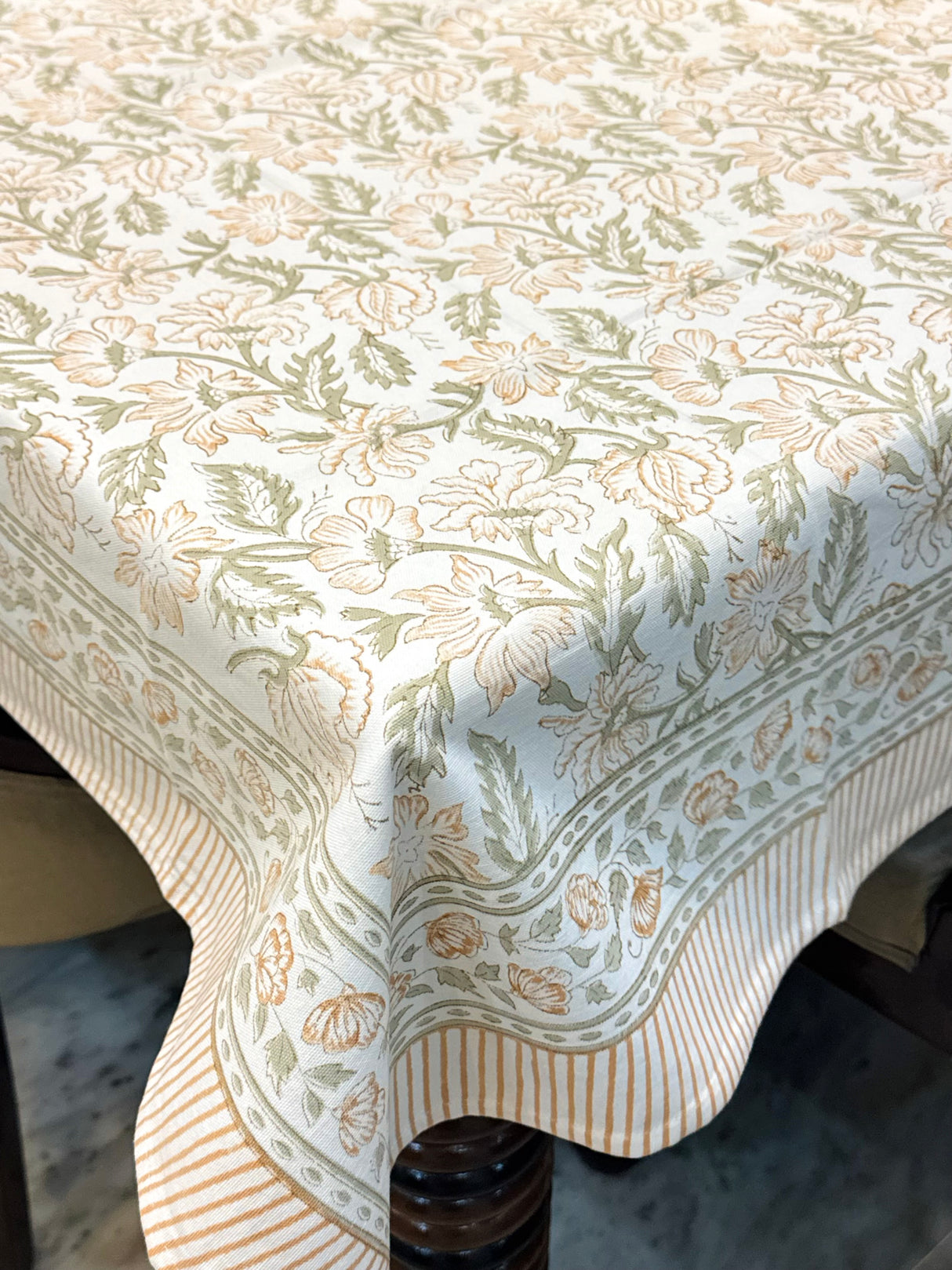 Blockprint Table Cloth 8 Seater (108*60 inches)