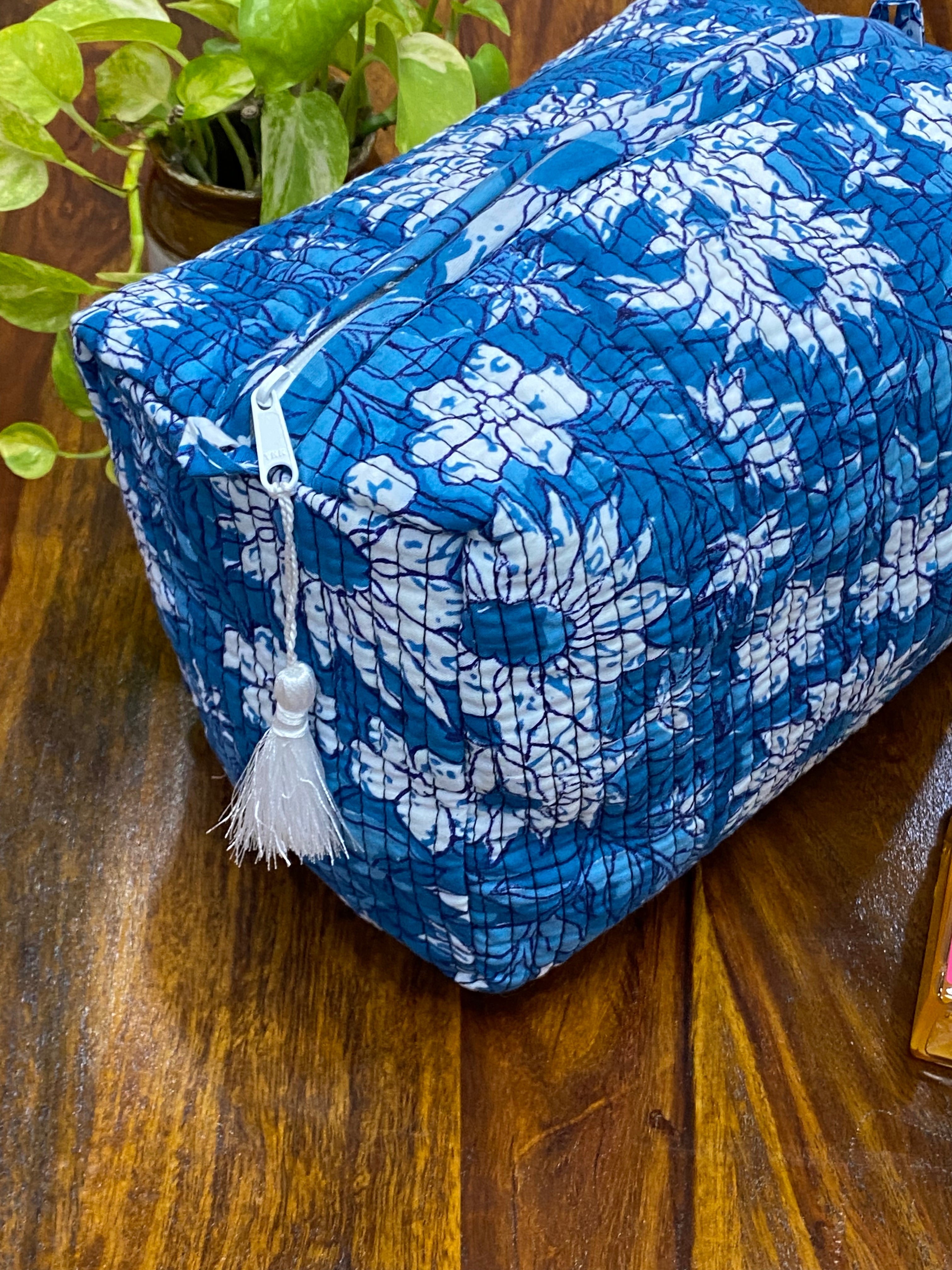 LARGE Multipurpose Quilted Pouch/ Bag