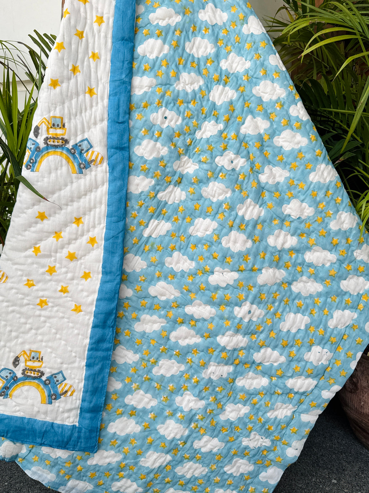 Little Builders Layered Kids Quilt