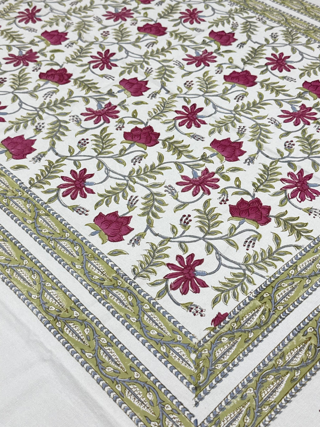 Blockprint Table Cloth 8 Seater (108*60 inches)