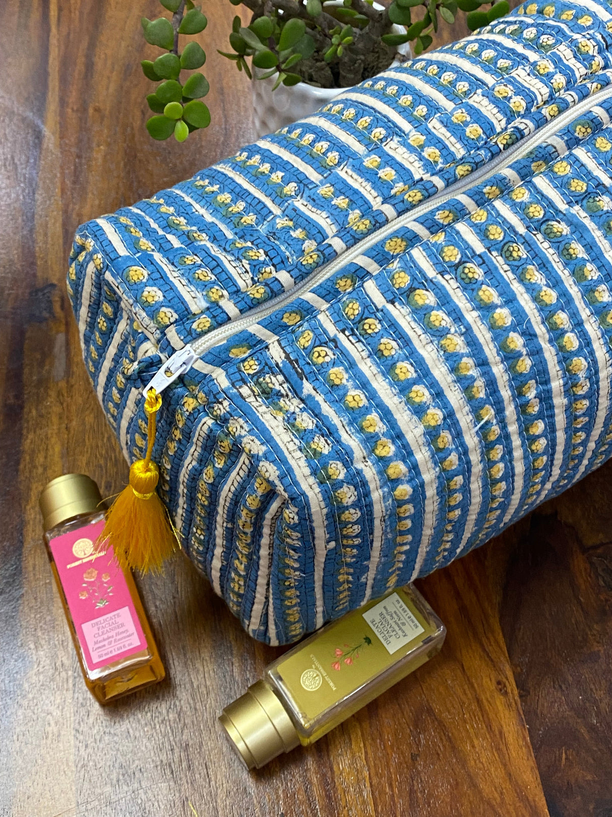 LARGE Multipurpose Quilted Pouch/ Bag