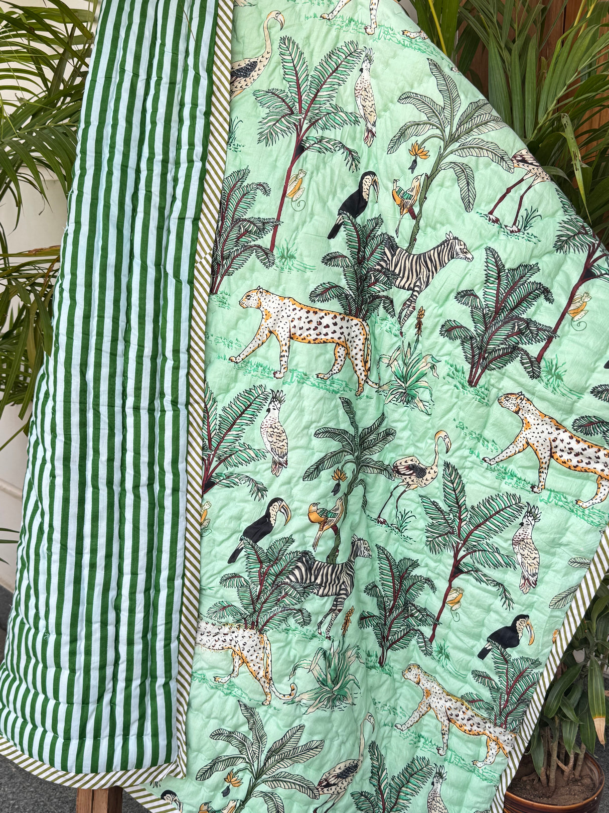 Jungle Safari Kids Quilt