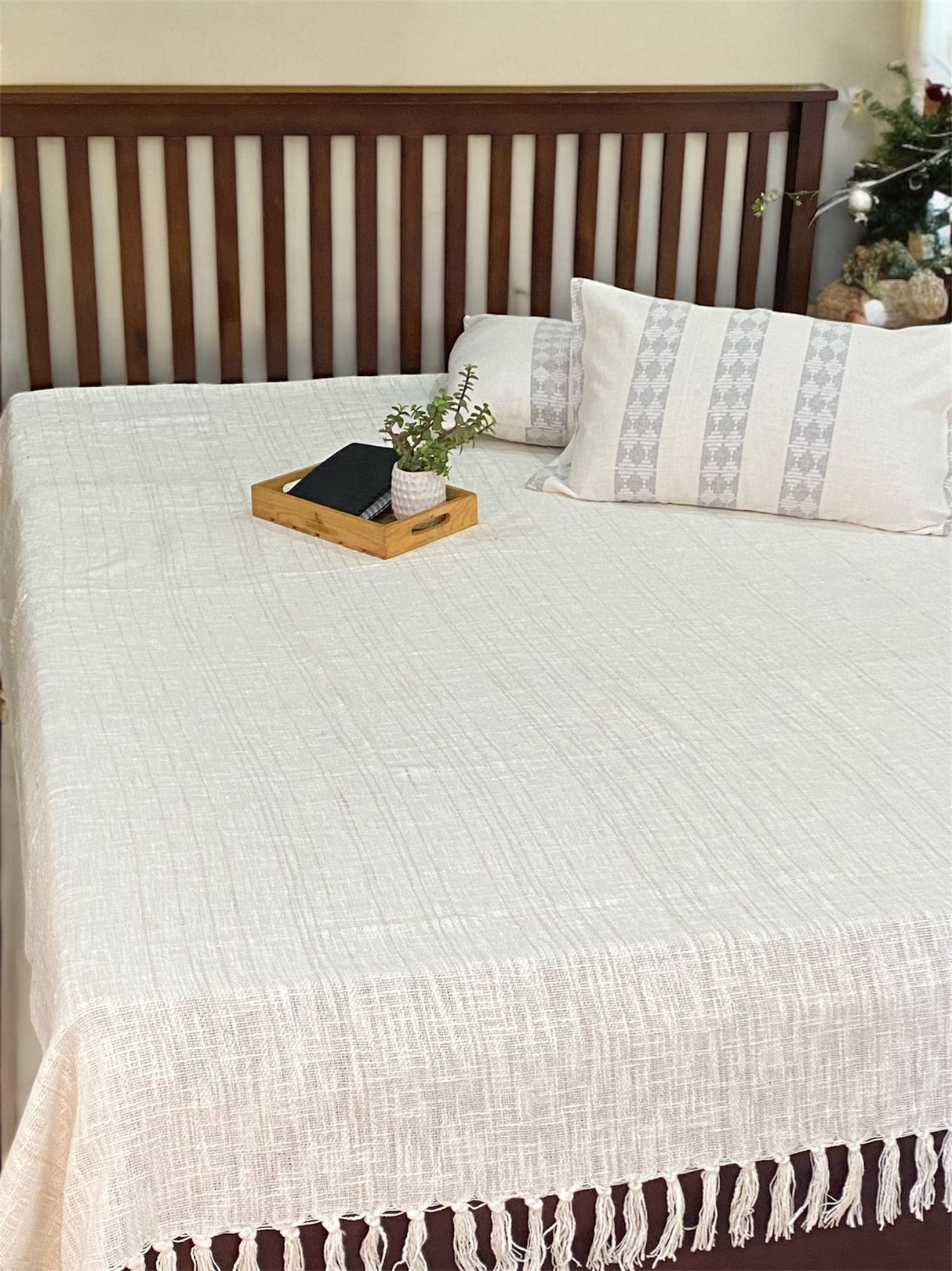 Pure Cotton Bedspread with 2 Pillow Cases