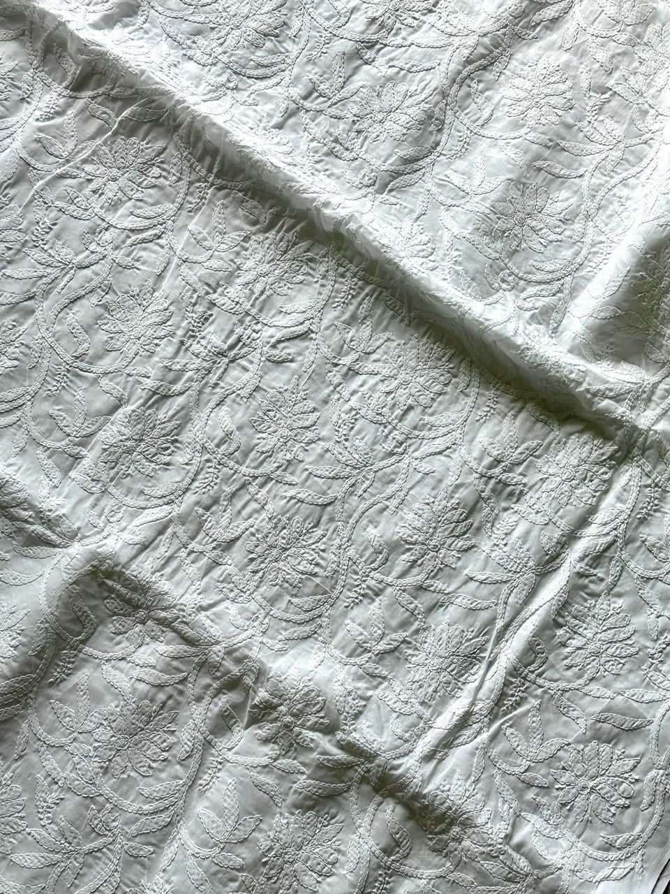 Khusbuu-CottonVoileHancraftedChikankariFabric