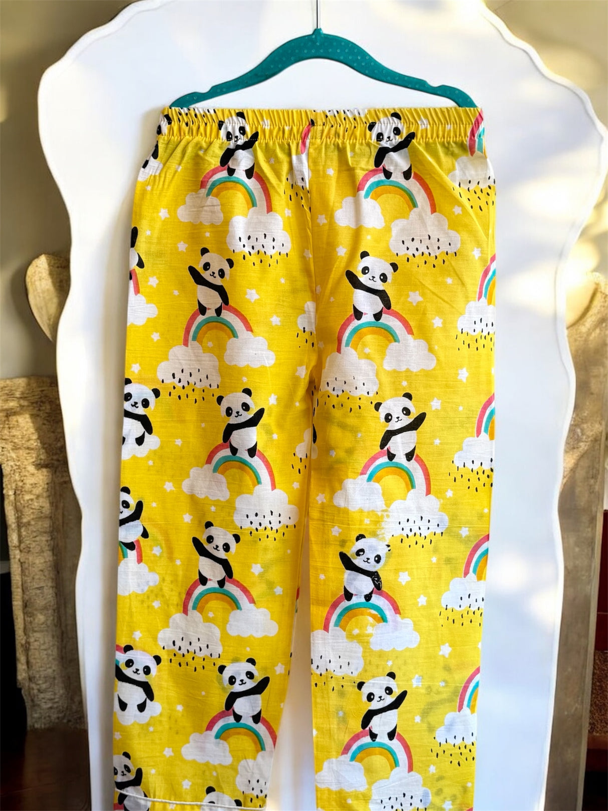 Yellow Panda Kids Night Suit Set
