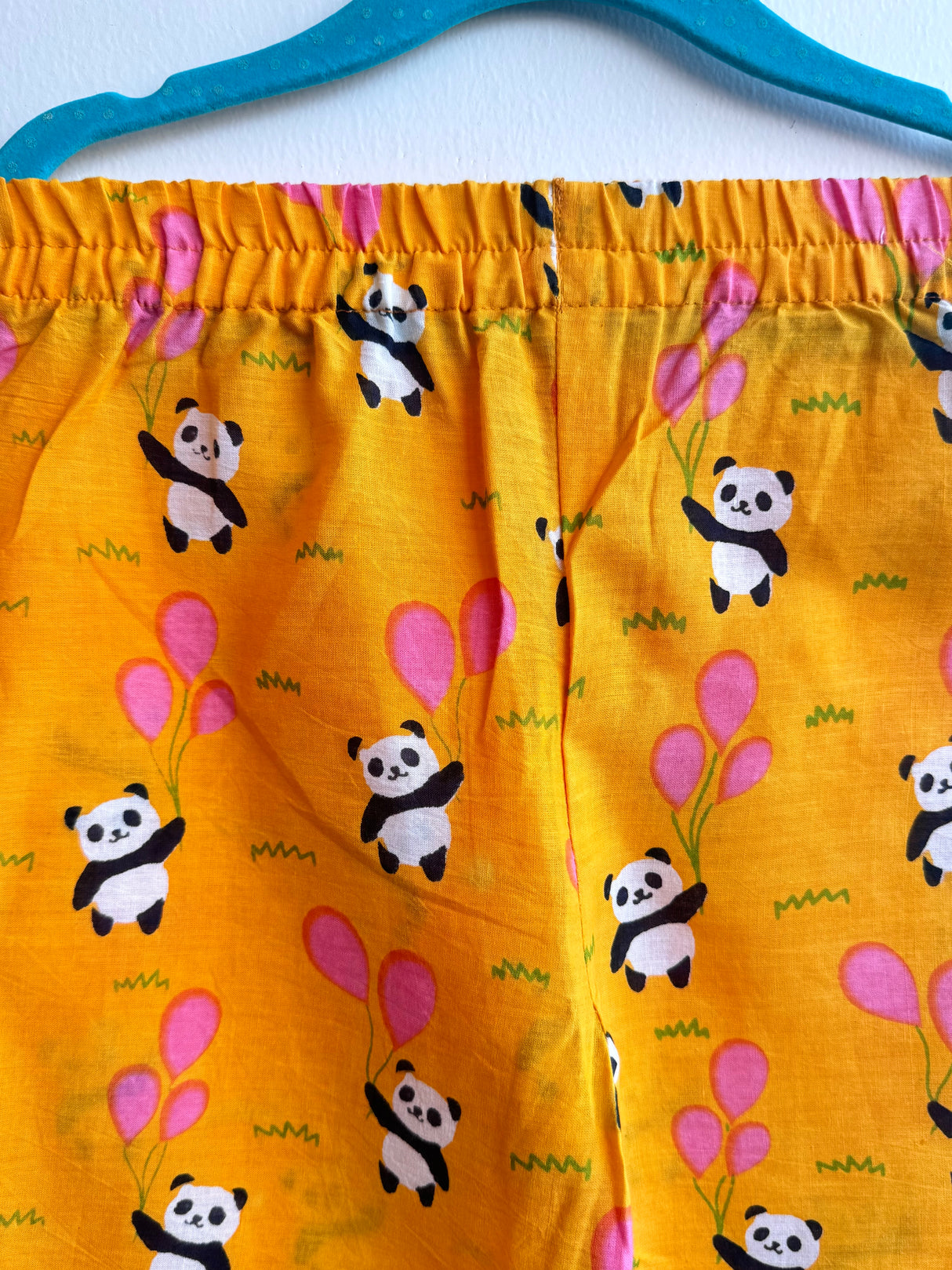 Yellow Panda Kids Night Suit Set