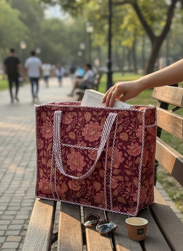 zip-closure-petal-block-print-tote-bag
