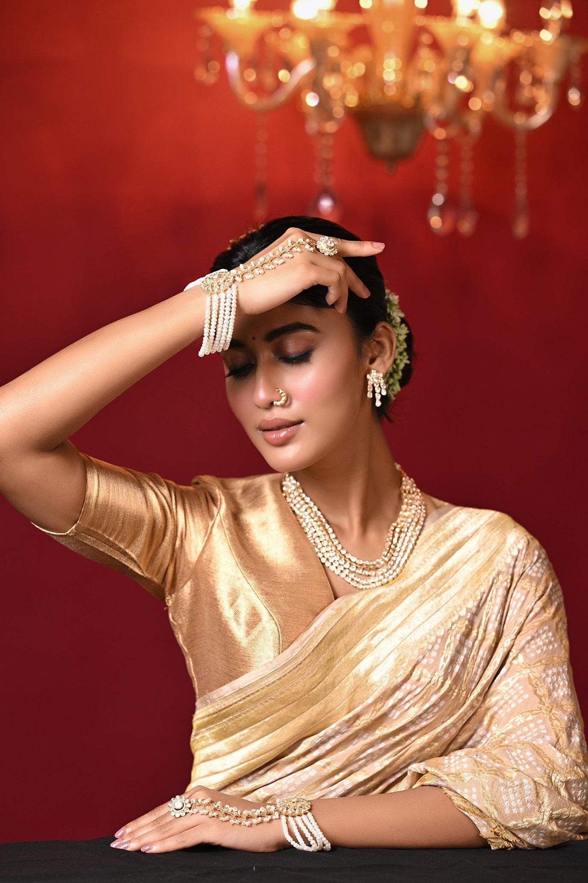 Viraasat Handcrafted 92.5 Silver Hathphool