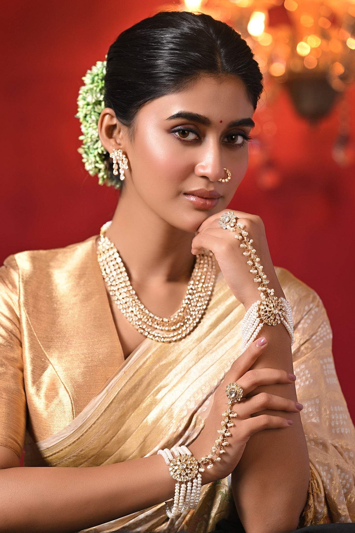 Viraasat Handcrafted 92.5 Silver Hathphool