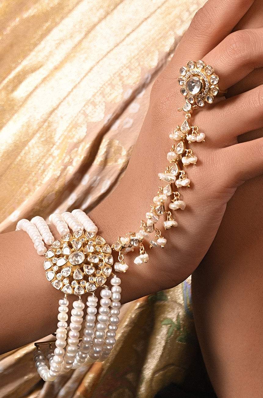 Viraasat Handcrafted 92.5 Silver Hathphool