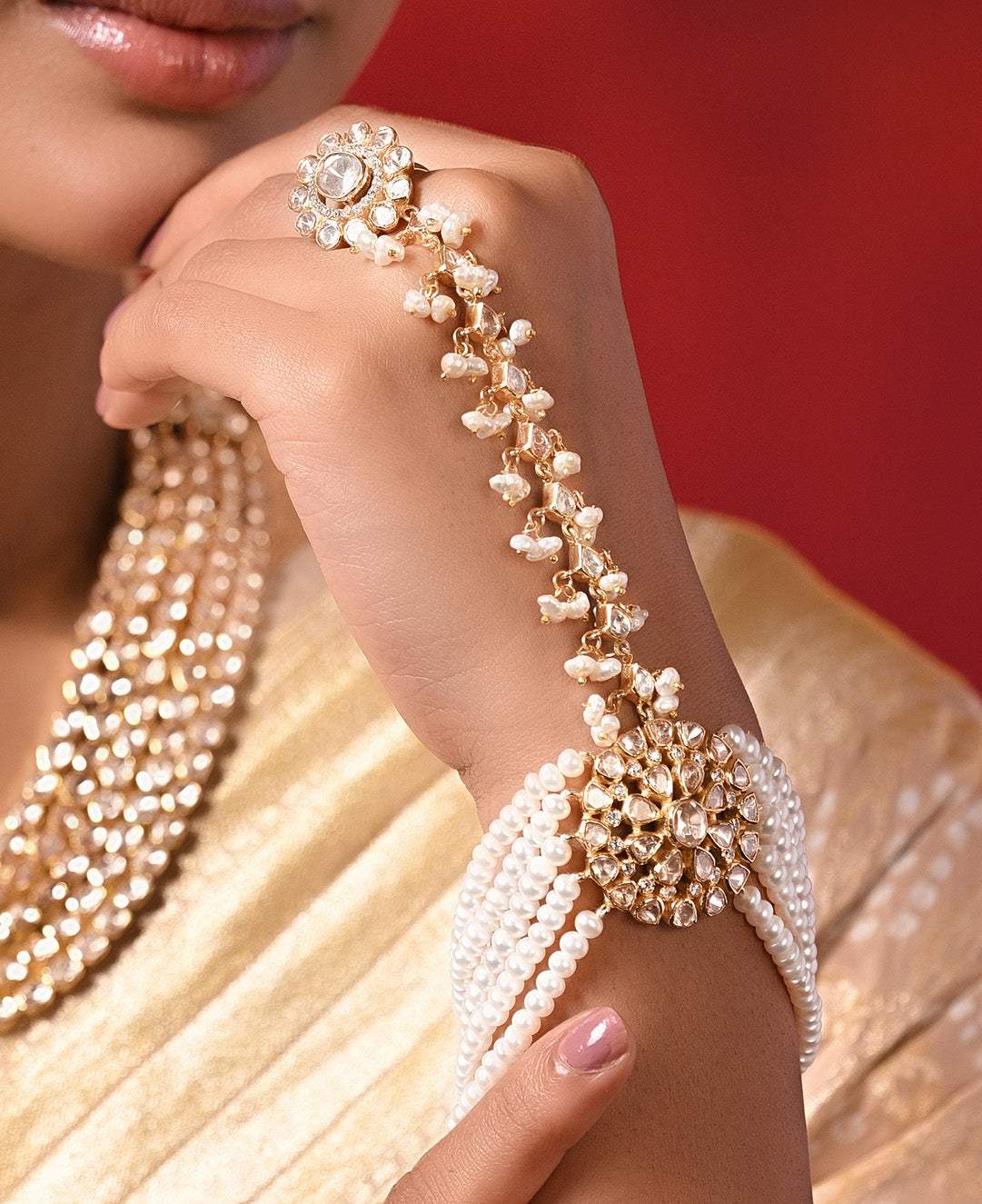 Viraasat Handcrafted 92.5 Silver Hathphool