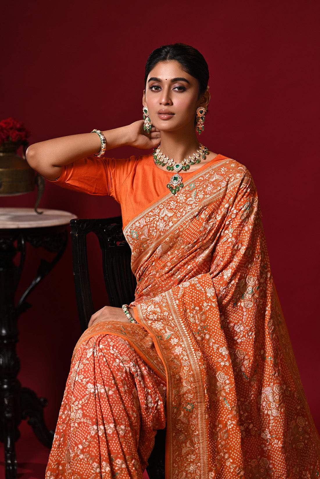 The Silver Legacy - Gorgeous Handcrafted 92.5 Silver Necklace and Earrings