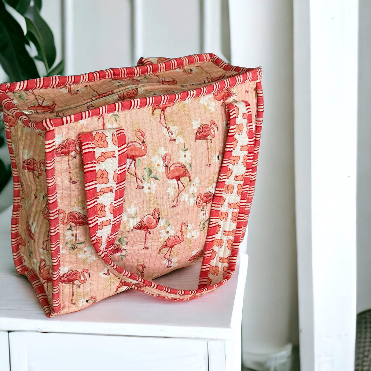 Indian handmade totes with bottle holder for kids’ gifts in retail and wholesale in UK and UAE