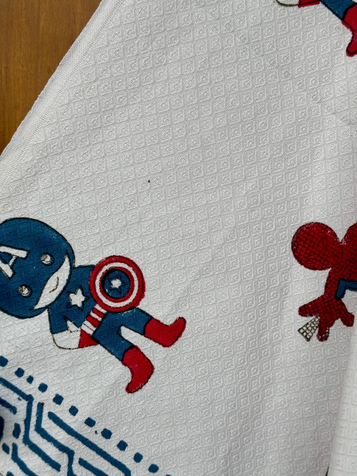 absorbent-super-hero-blockprint-kids-cotton-jacquard-towel