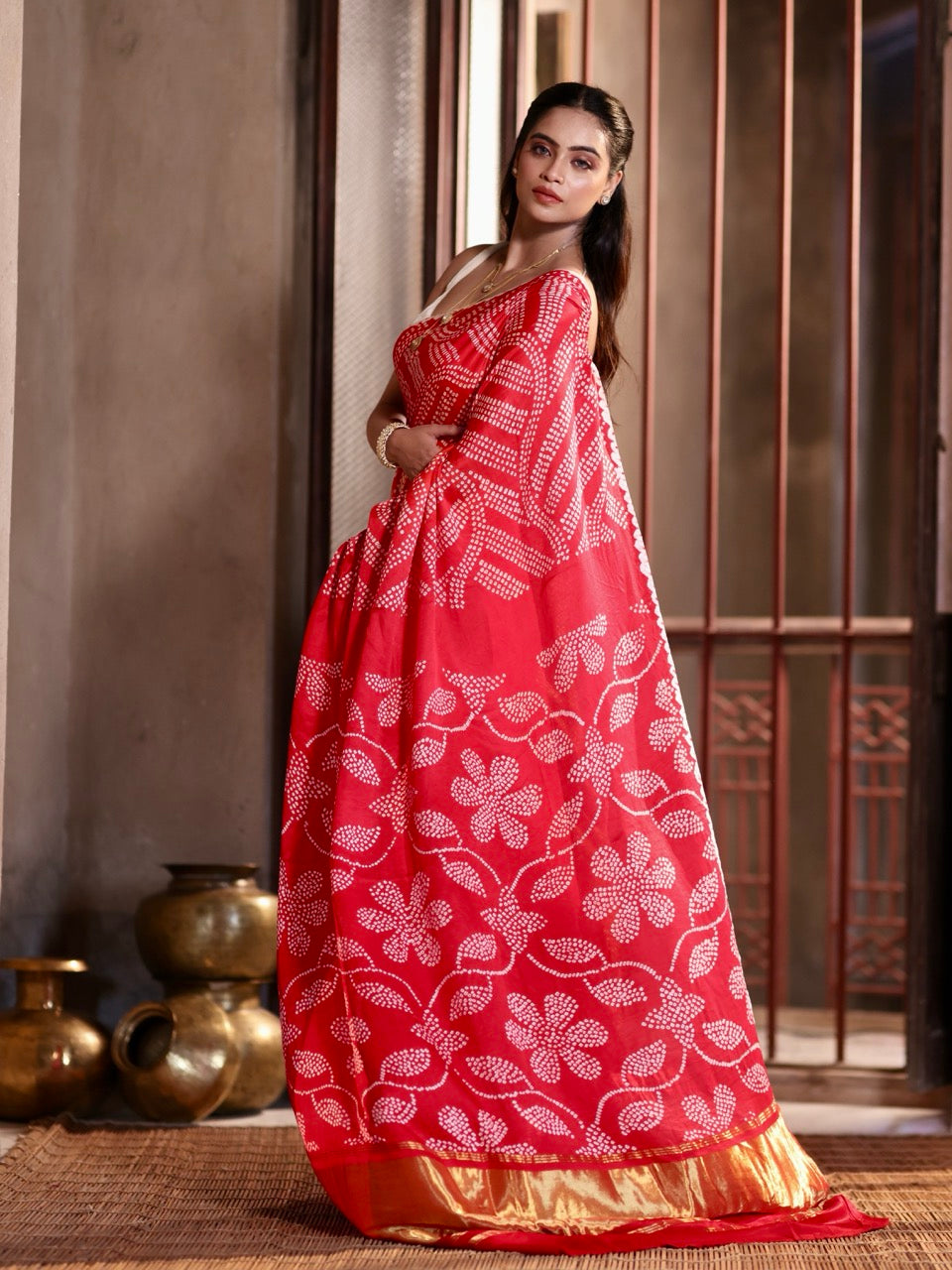 agnika-leheriya-pure-gajji-silk-bandhani-saree