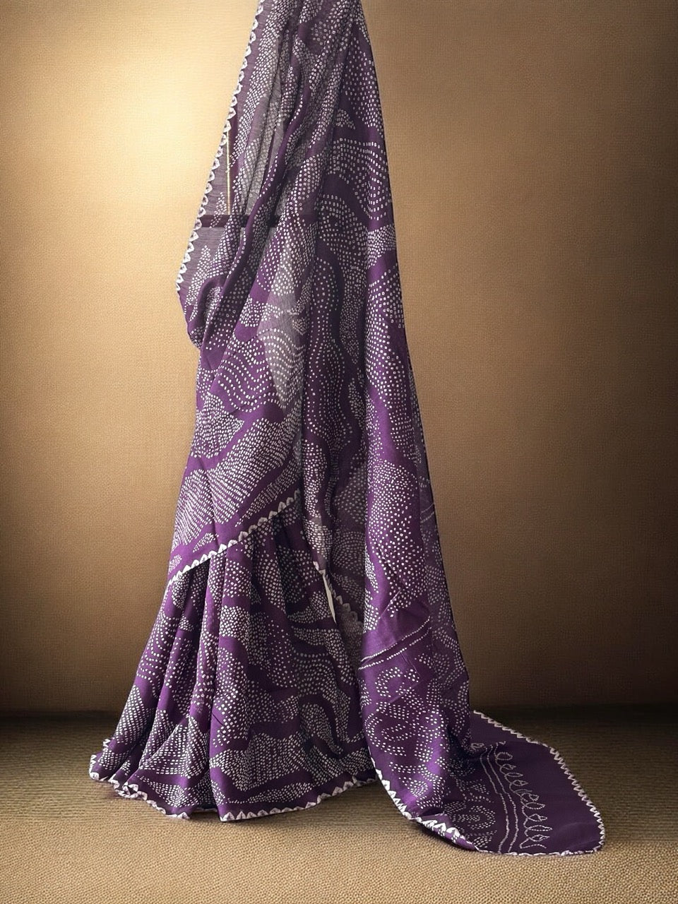amraja-jamun-colour-munga-silk-bandhani-saree