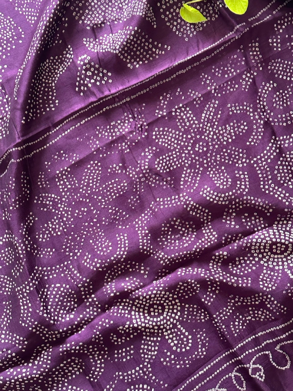 amraja-jamun-colour-munga-silk-bandhani-saree