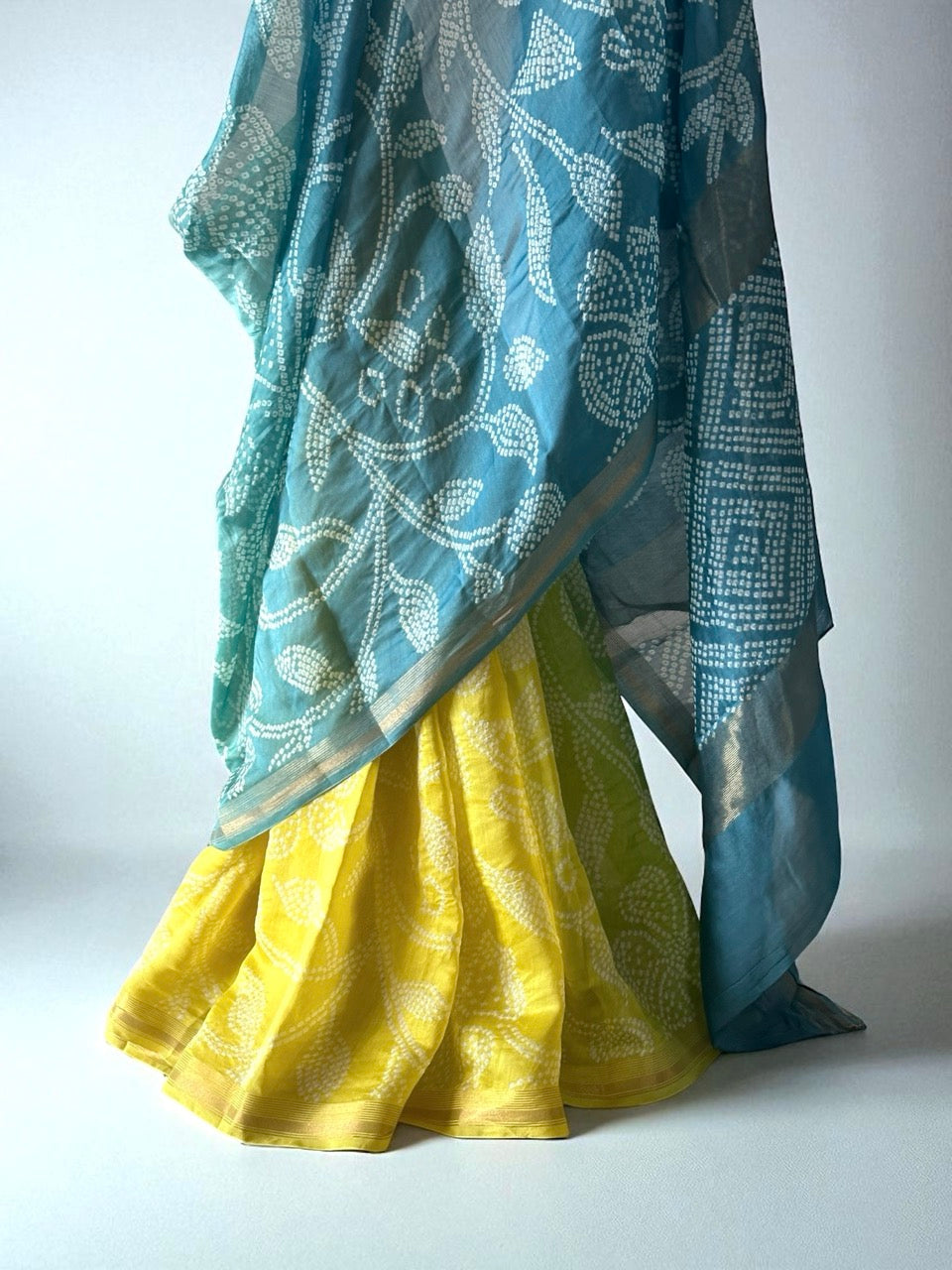 aqua-sunshine-chanderi-cotton-silk-bandhani-saree
