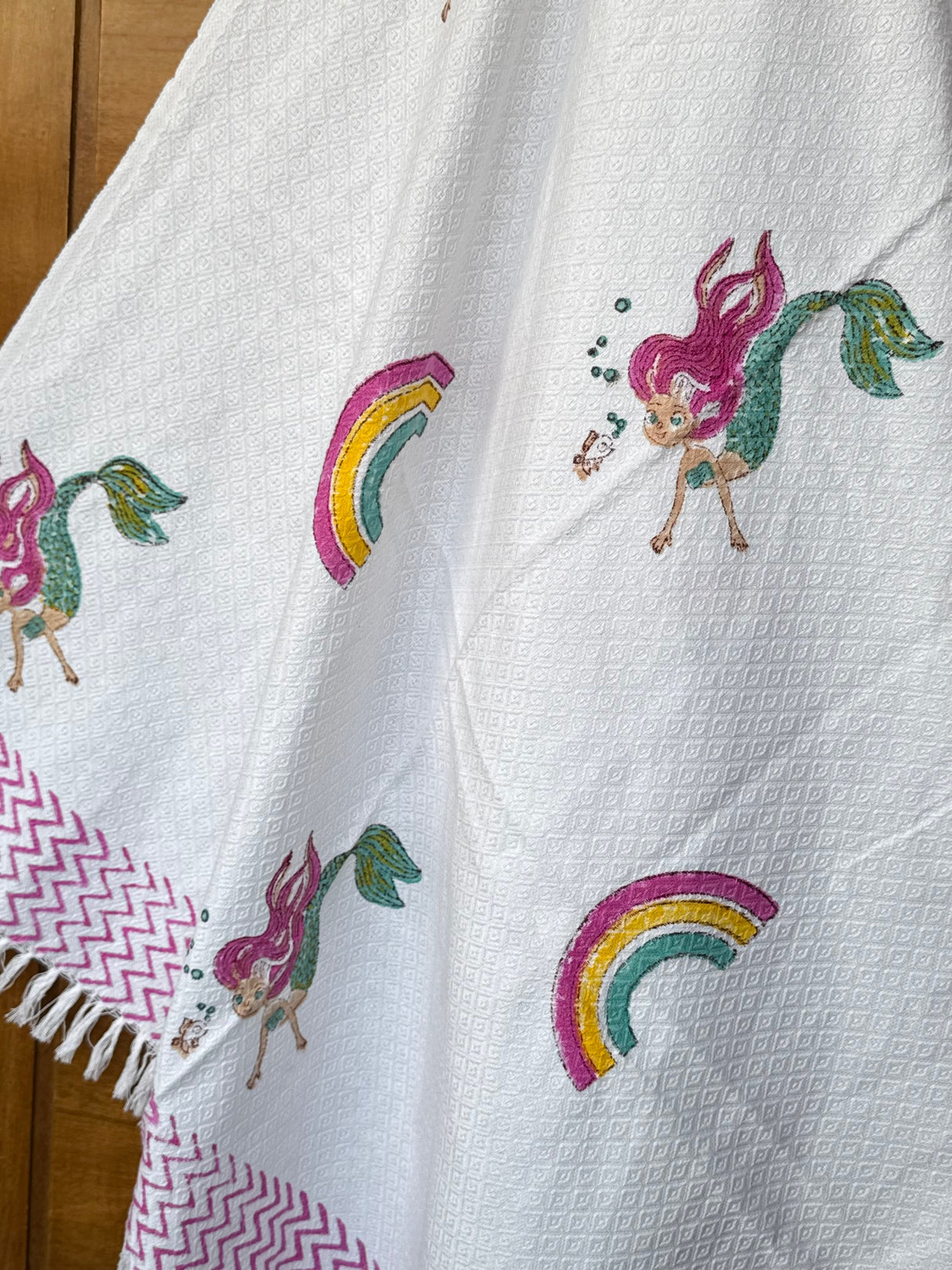 artisan-mermaid-dreams-blockprint-kids-cotton-jacquard-towel