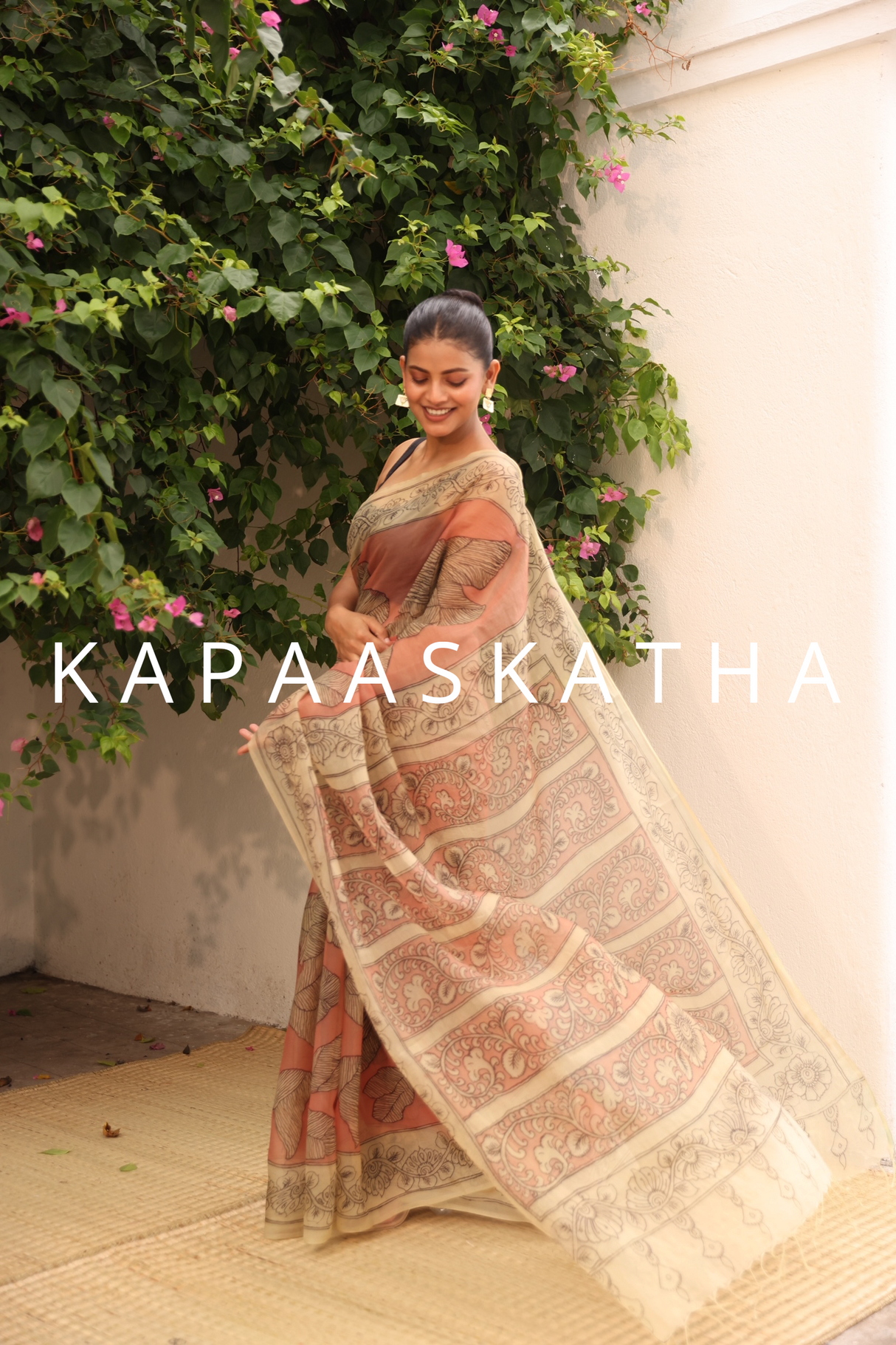 artisan-pure-kalamkari-organza-saree