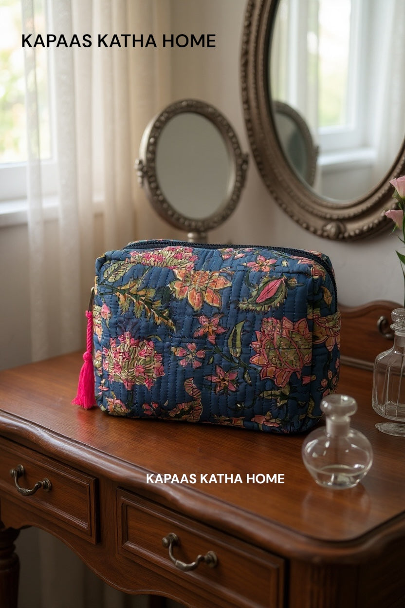 artisanal-mughal-design-cotton-quilted-cosmetic-bag