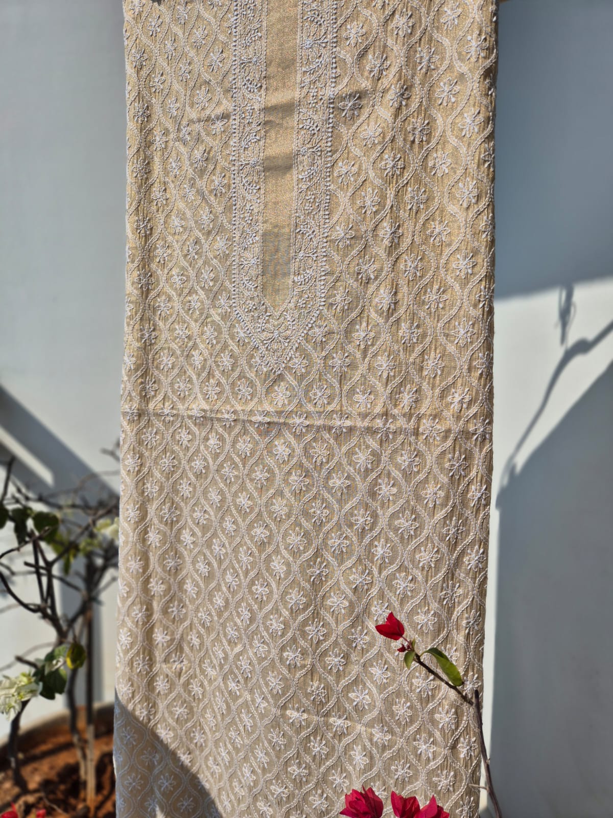 awadh-chikankari-tissue-mens-kurta-fabric-gents-gold