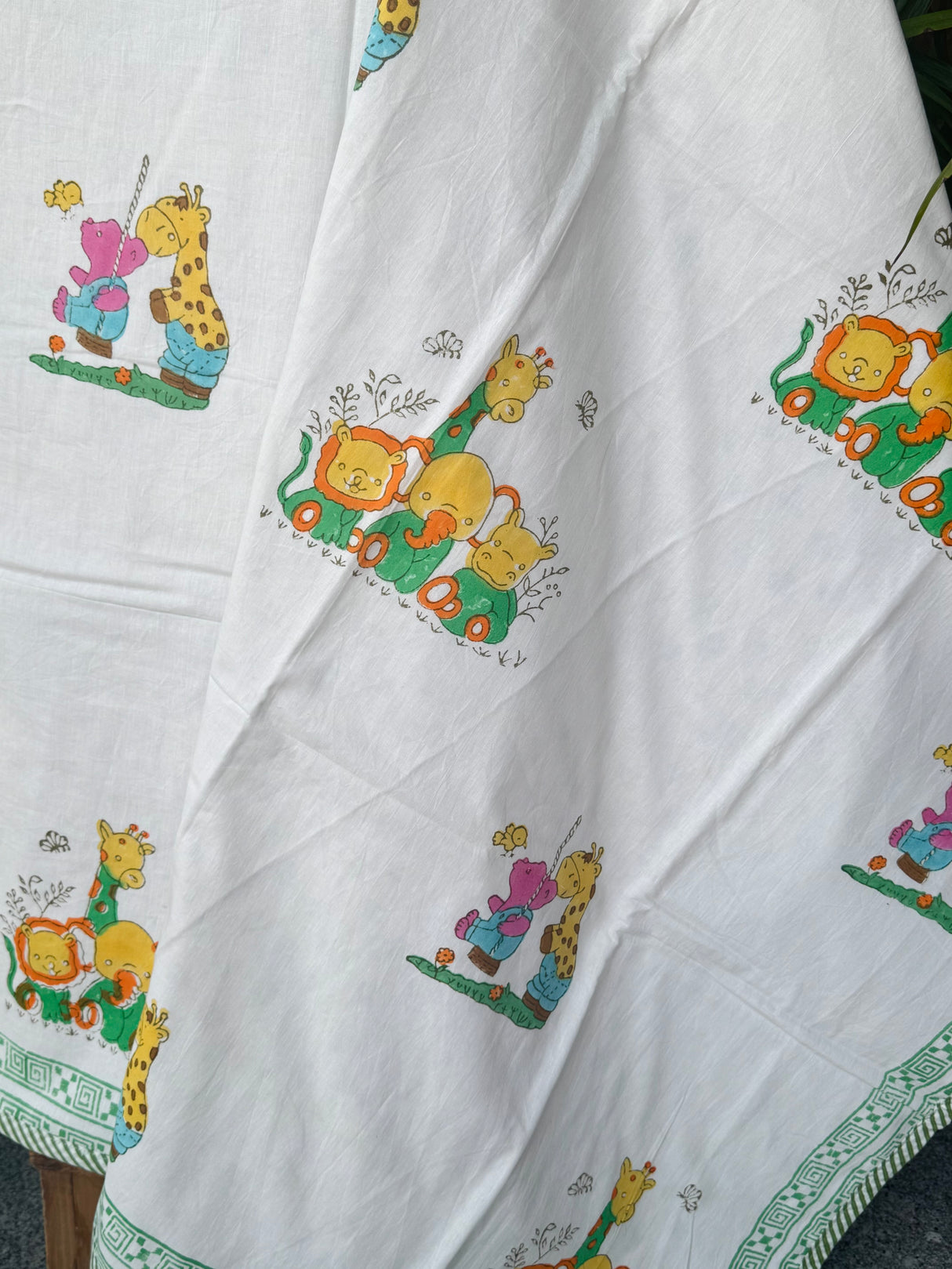 softest dohar for kids in india mulmul cotton layered with warm flannel inside