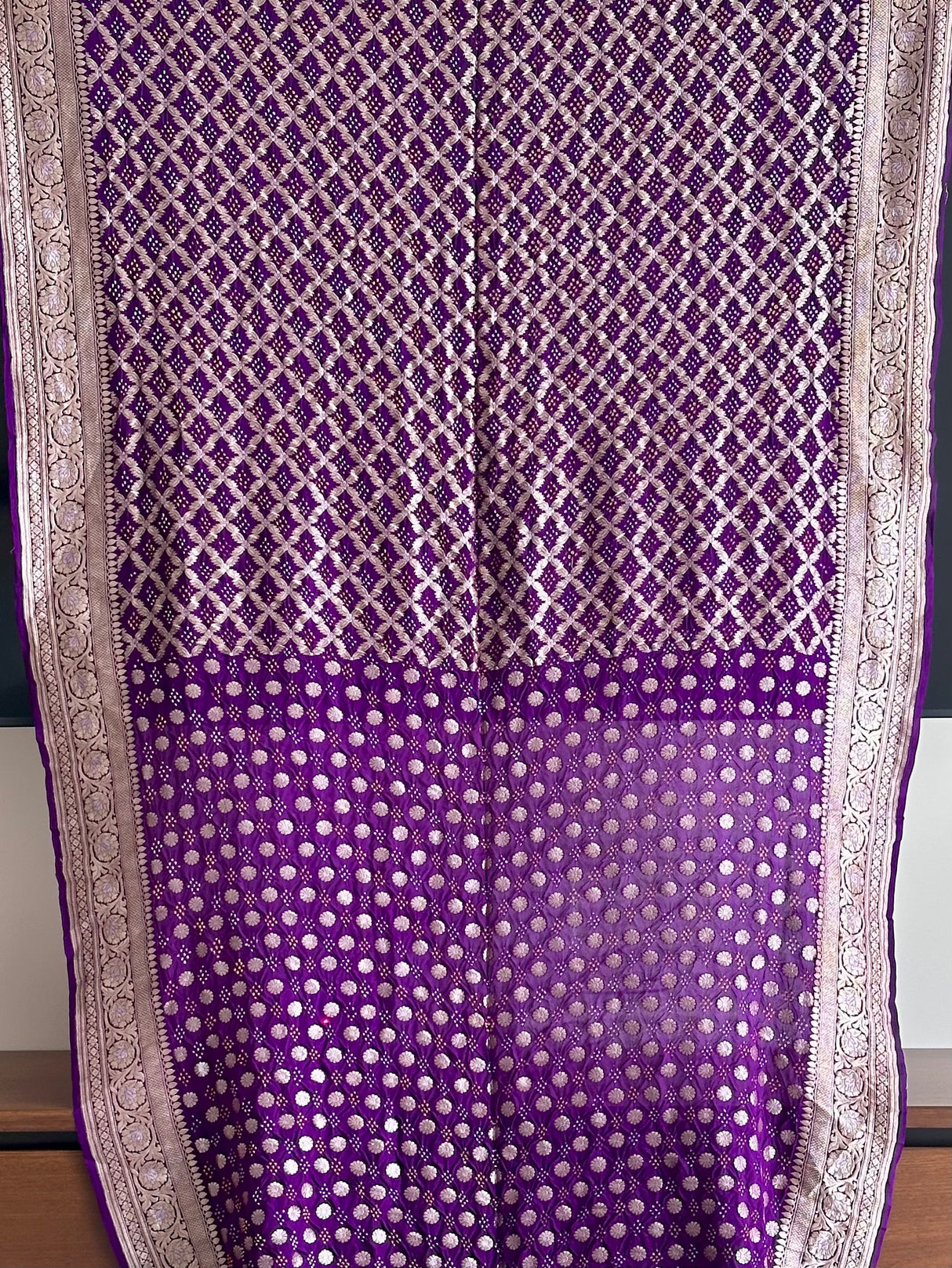 bandhani-handloom-georgette-saree-premium