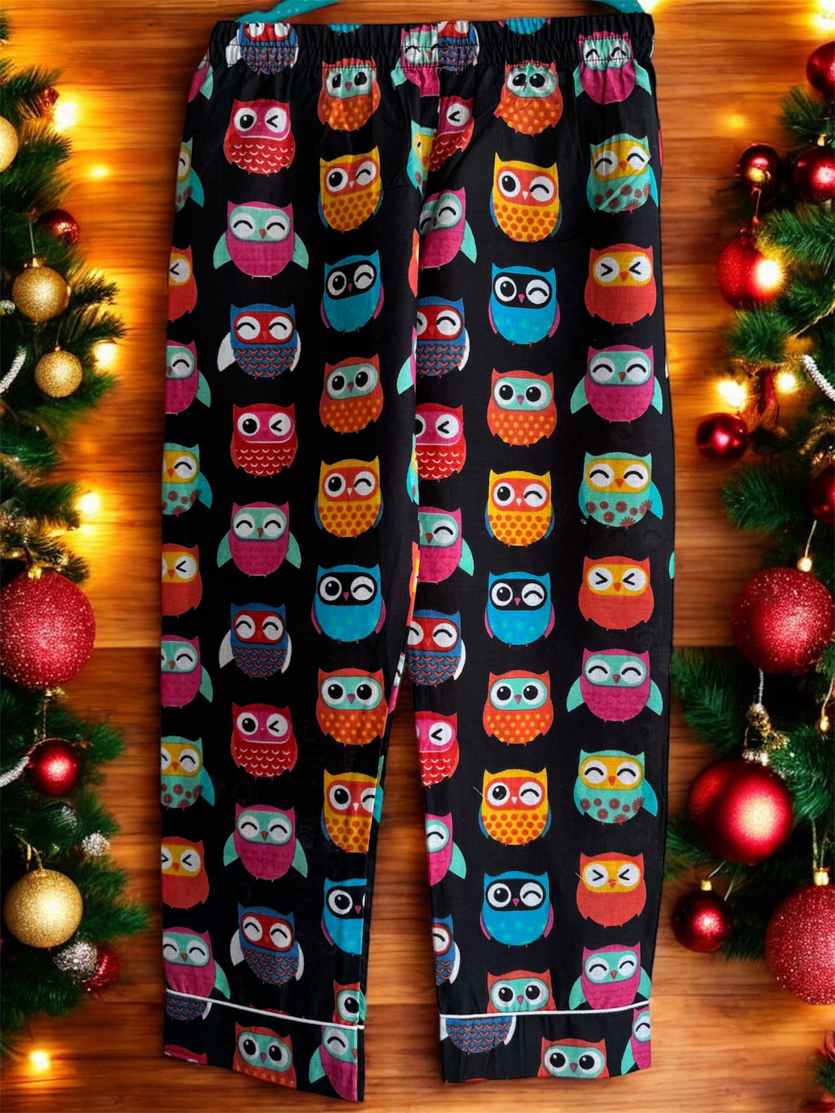 Black Owl Kids Soft Night Suit Set