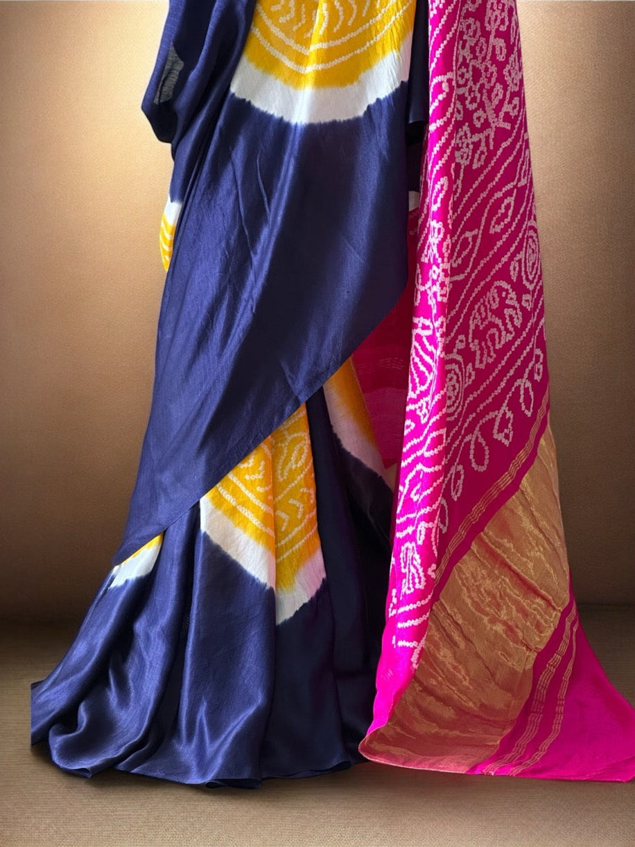 blue-and-pink-pure-gajji-silk-rasmandal-circle-bandhani-saree