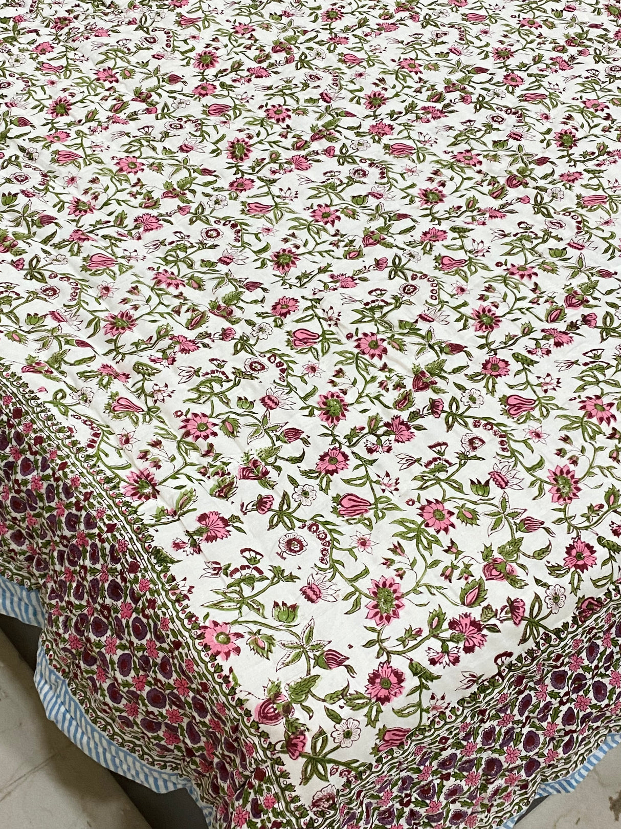 blue-violet-flowers-king-cotton-quilt-front-view