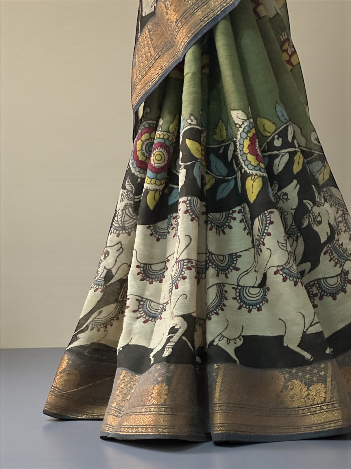 chettinad-cotton-saree-folk-art-kalamkari