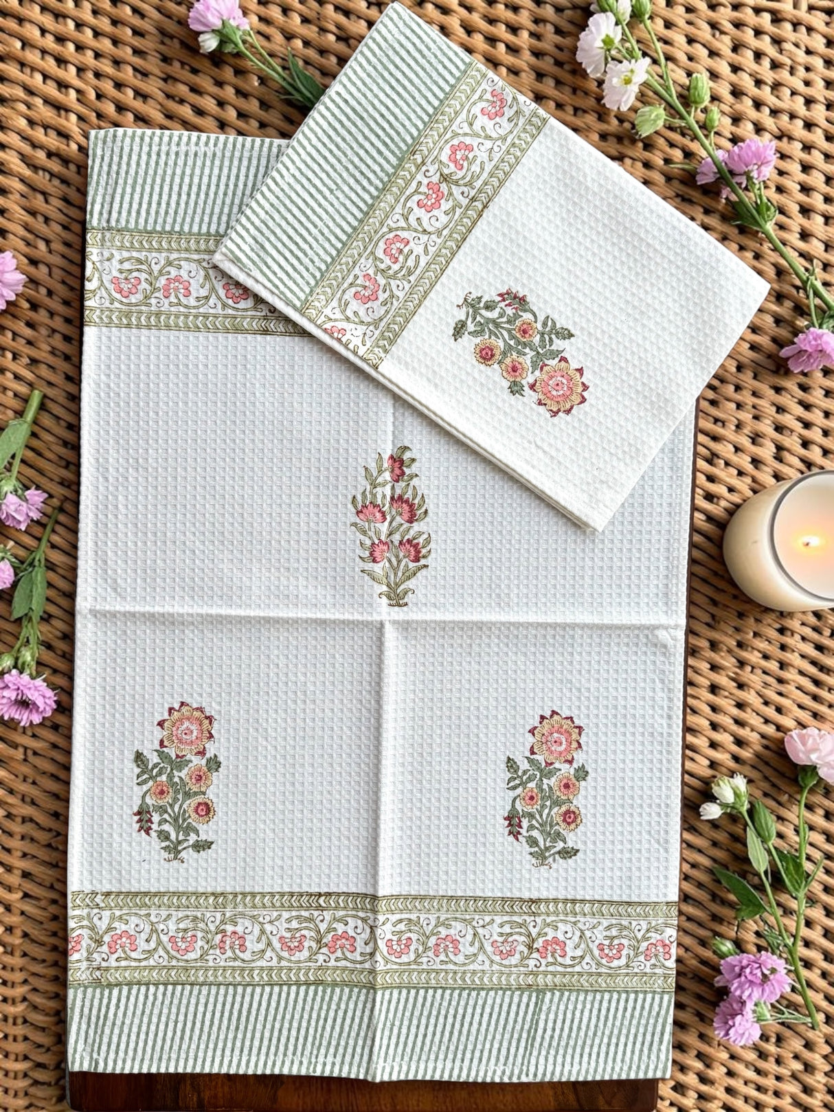 dewy-fresh-handblock-printed-cotton-towel-set