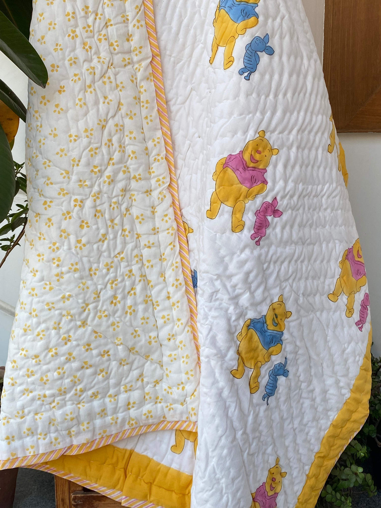mulmul-cotton-quilt-for-kids-in-pooh-theme-pink-blue-color-handcrafted-in-india-and-sold-in-canada-and-uk