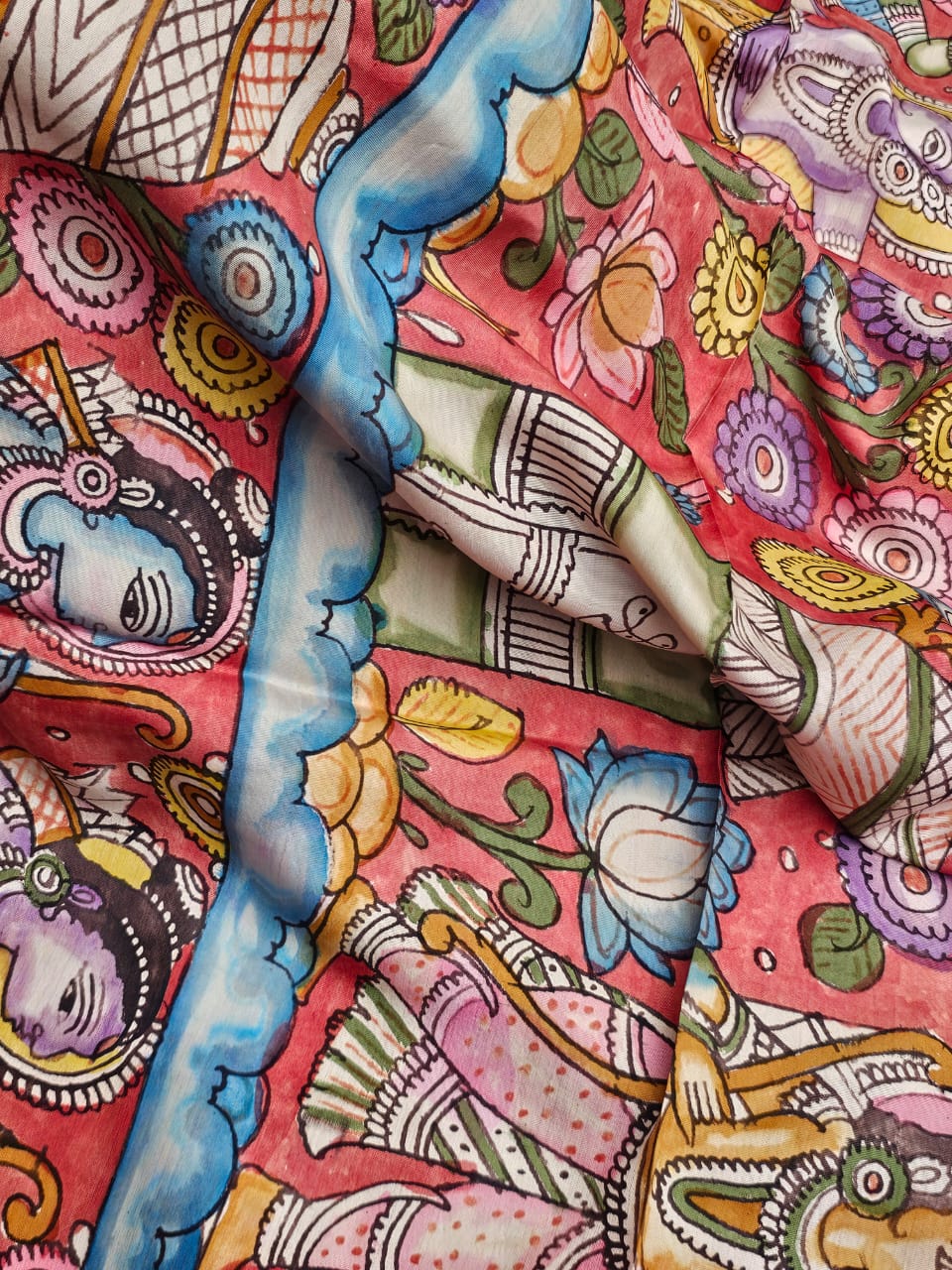 divine-tales-kanchipattu-kalamkari-dupatta